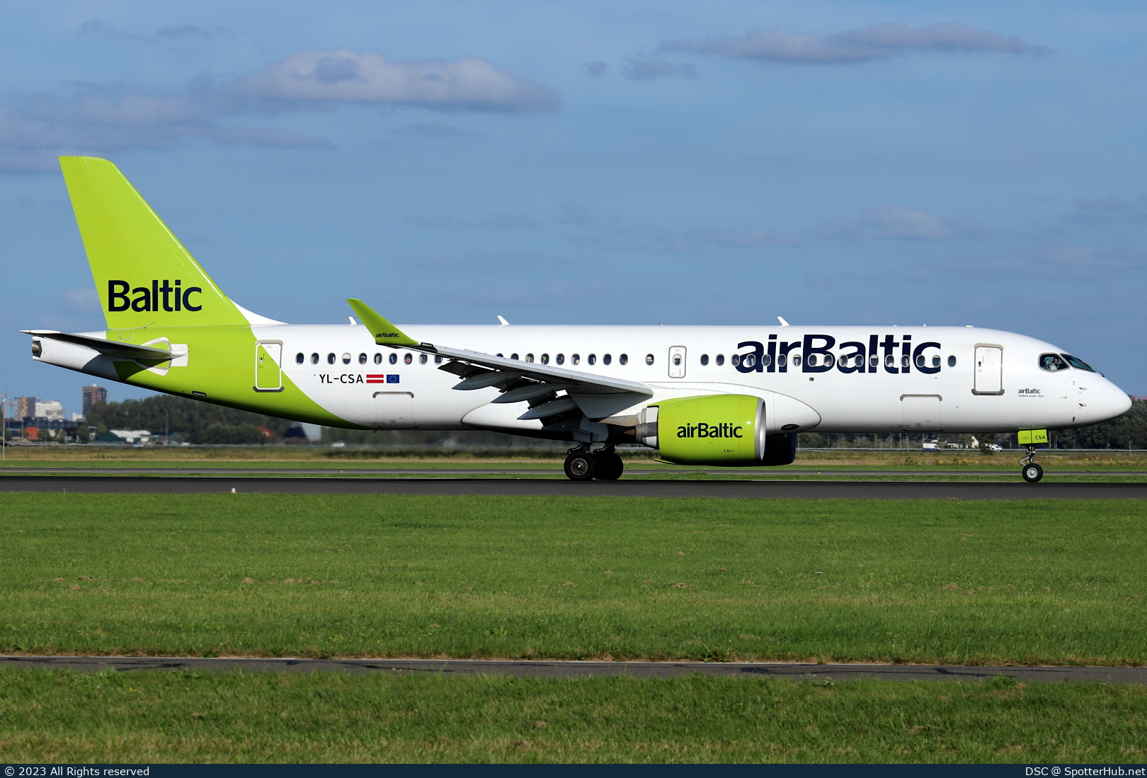 Photo of YL-CSA - Airbus A220-300 operated by airBaltic