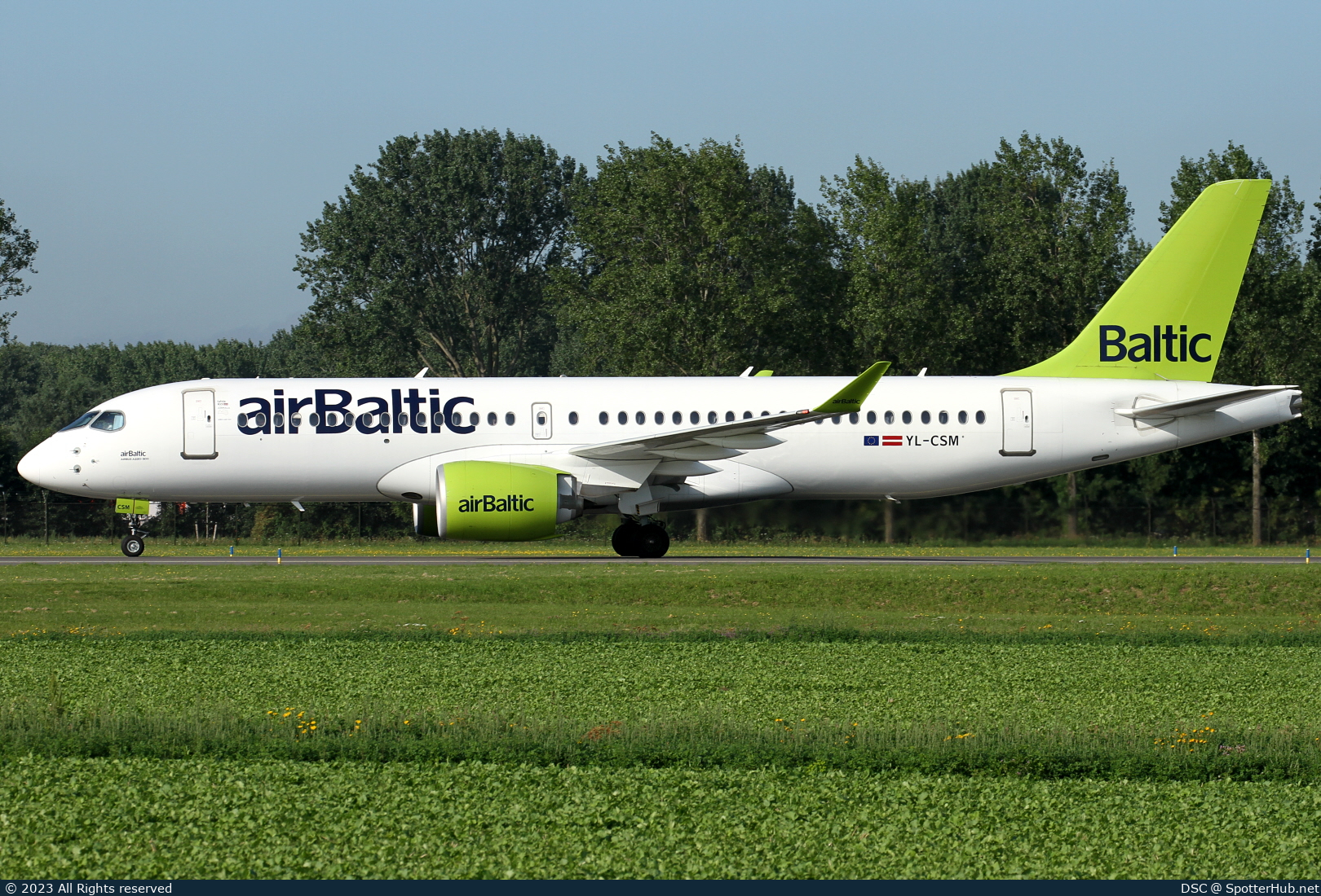 Photo of YL-CSM - Airbus A220-300 operated by airBaltic