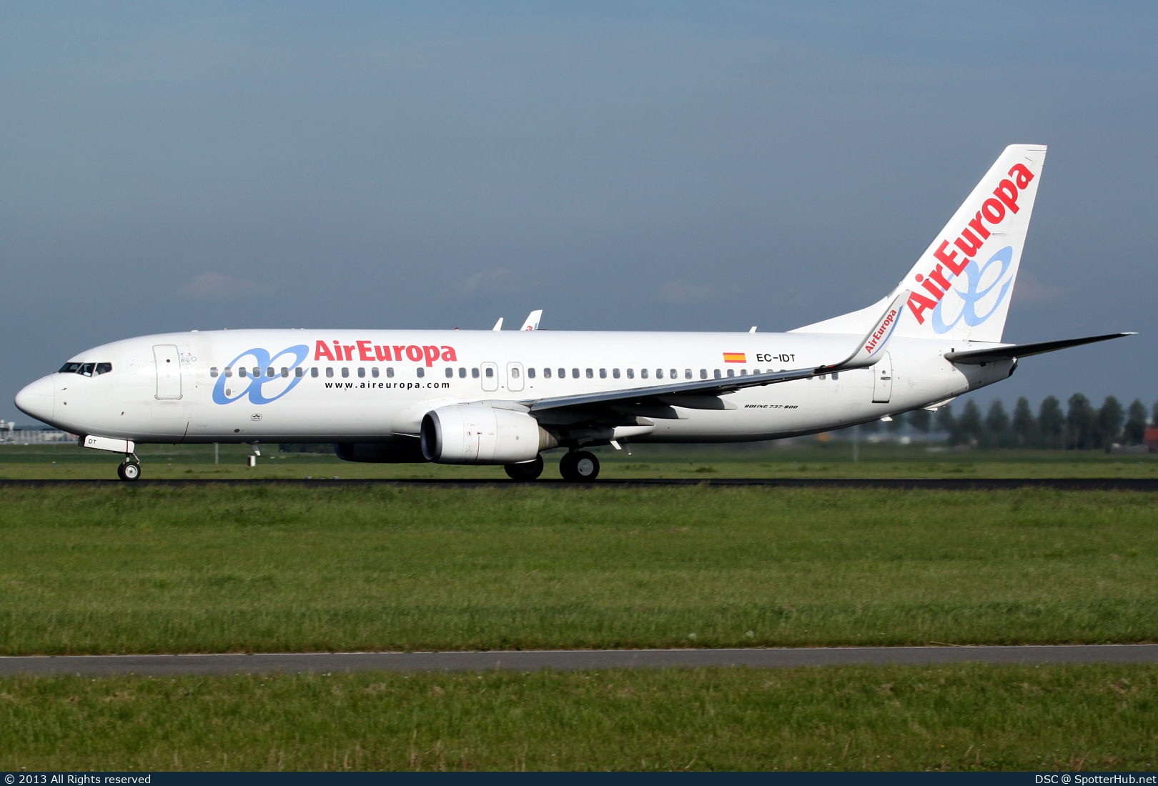 Photo of EC-IDT - Boeing 737-86Q operated by Air Europa