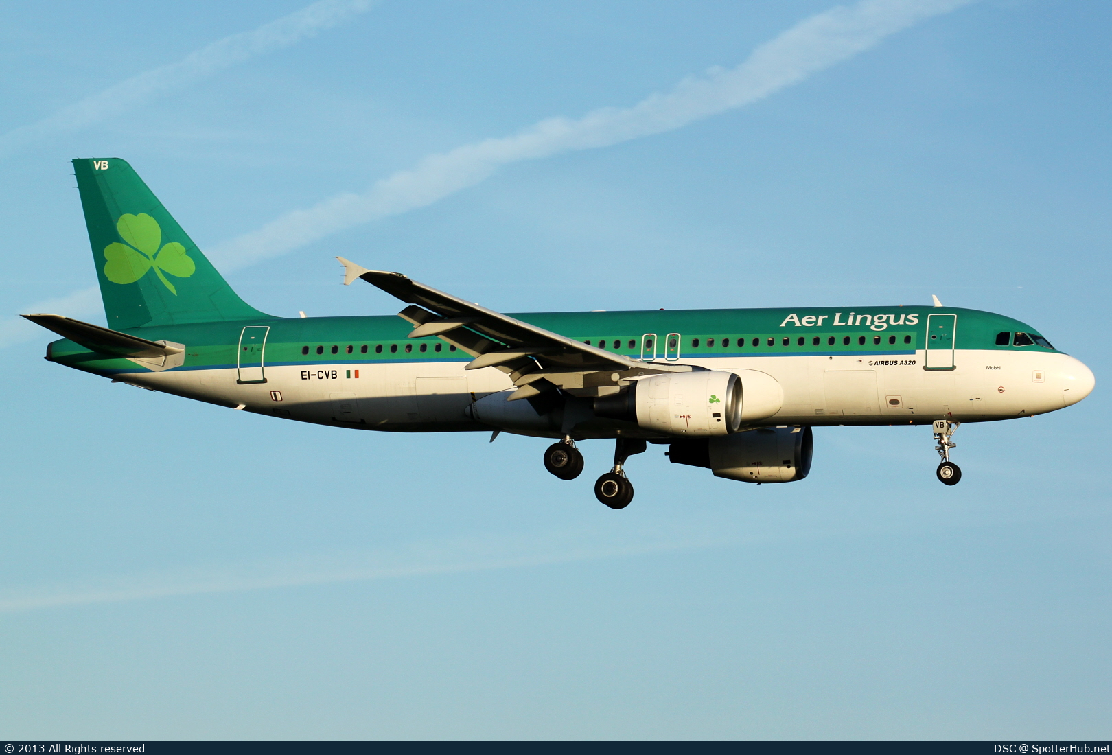 Photo of EI-CVB - Airbus A320-214 operated by Aer Lingus