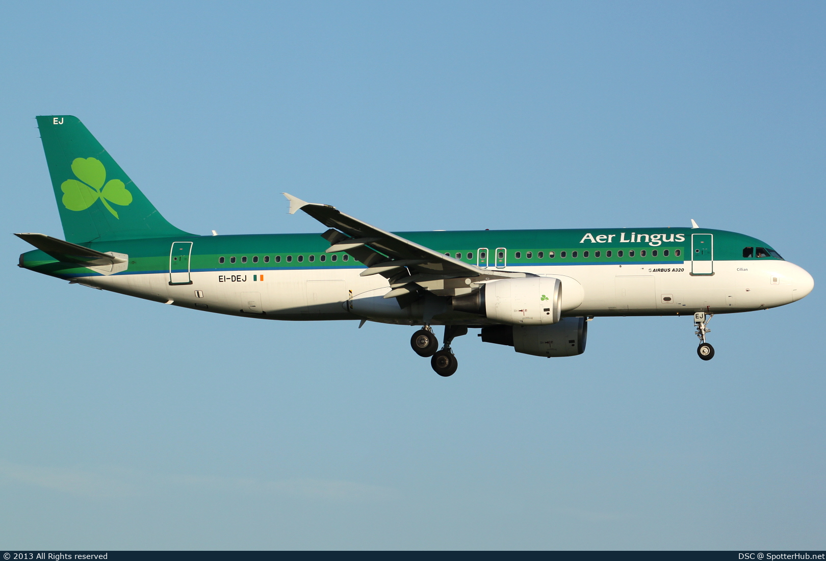 Photo of EI-DEJ - Airbus A320-214 operated by Aer Lingus