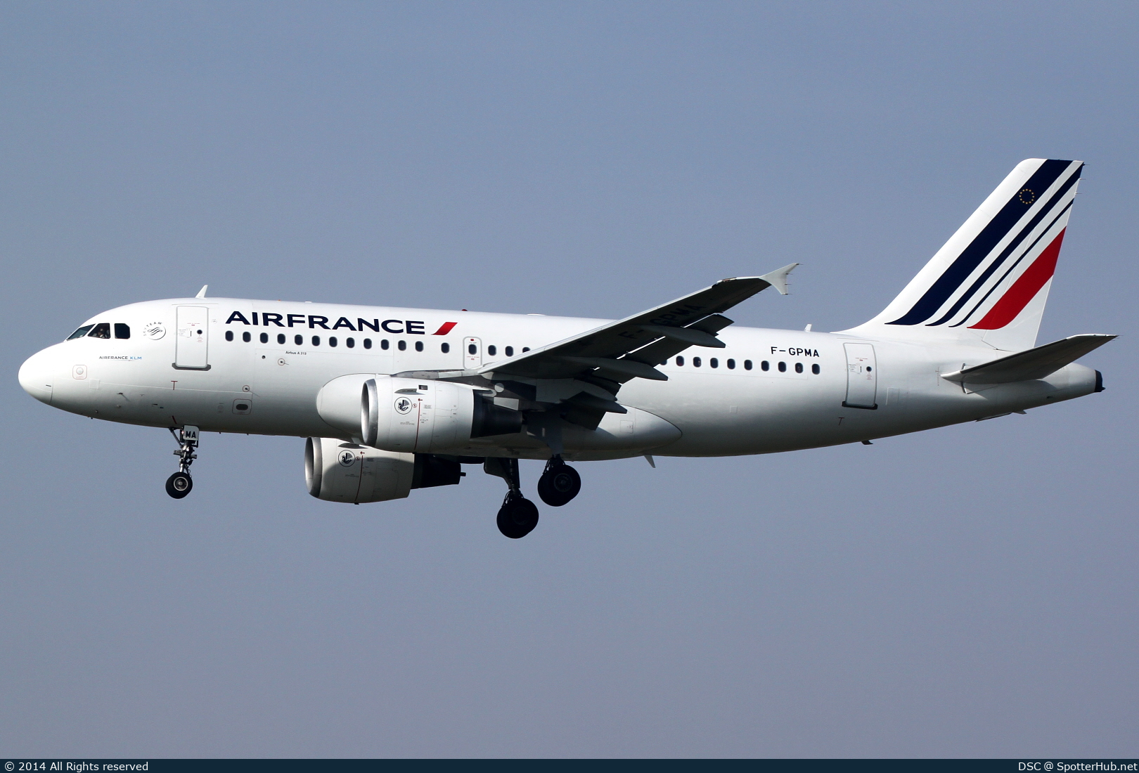 Photo of F-GPMA - Airbus A319-113 operated by Air France