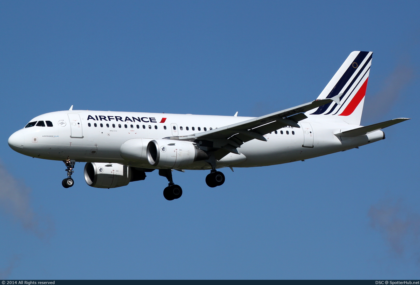 Photo of F-GRXB - Airbus A319-111 operated by Air France
