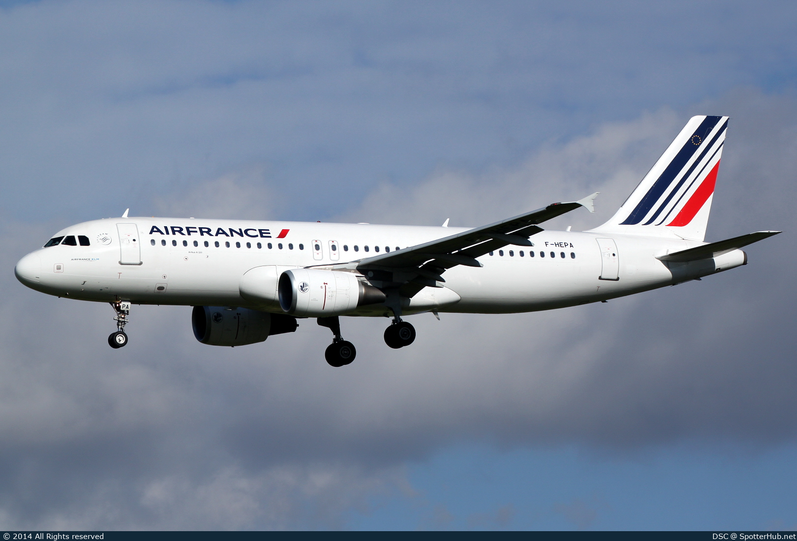 Photo of F-HEPA - Airbus A320-214 operated by Air France