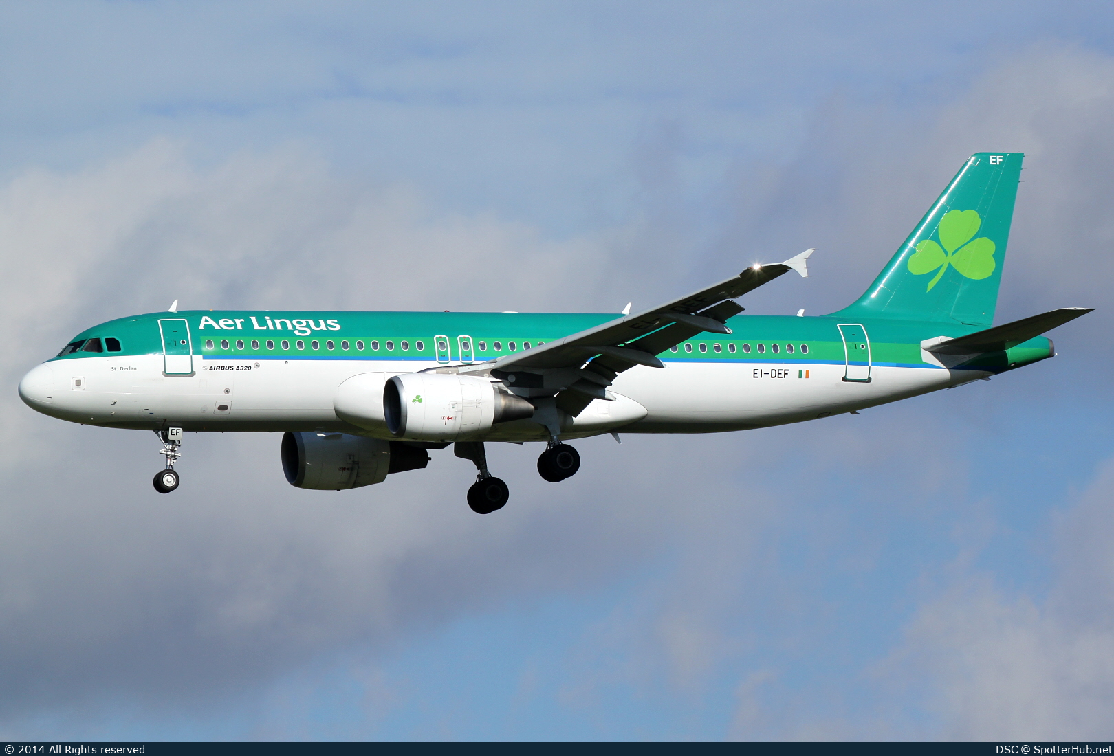 Photo of EI-DEF - Airbus A320-214 operated by Aer Lingus