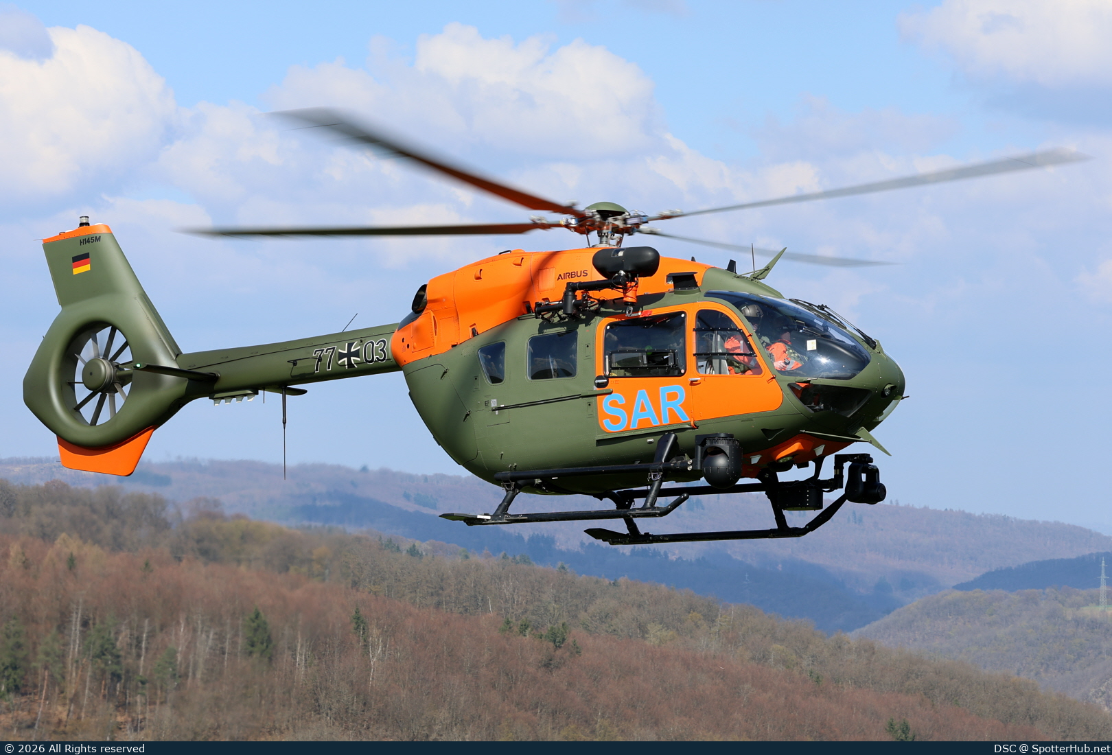 Photo of 77+03 - Airbus Helicopters H145 LUH SAR operated by German Army