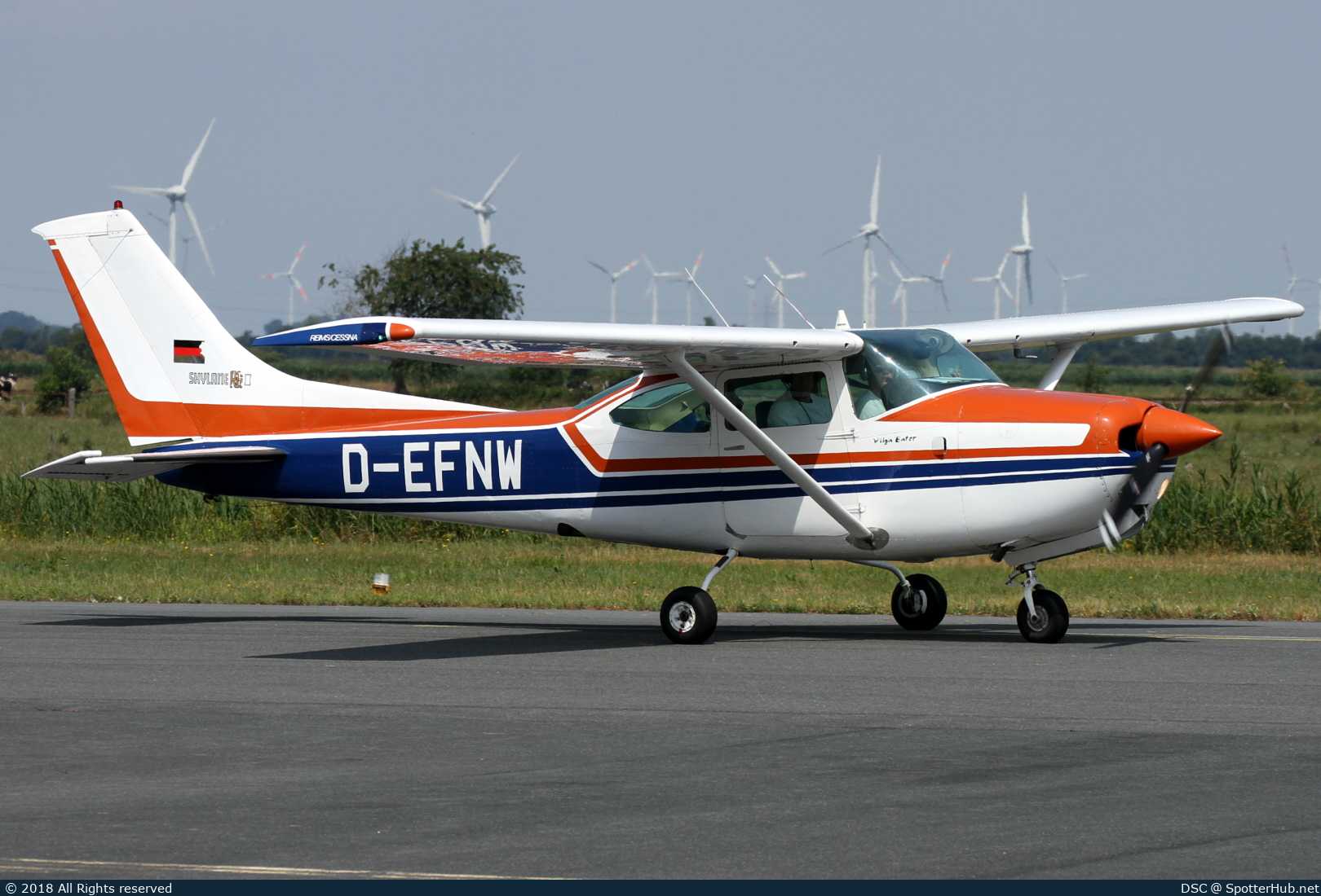 Photo of D-EFNW - Reims-Cessna FR182 Skylane RG operated by Private