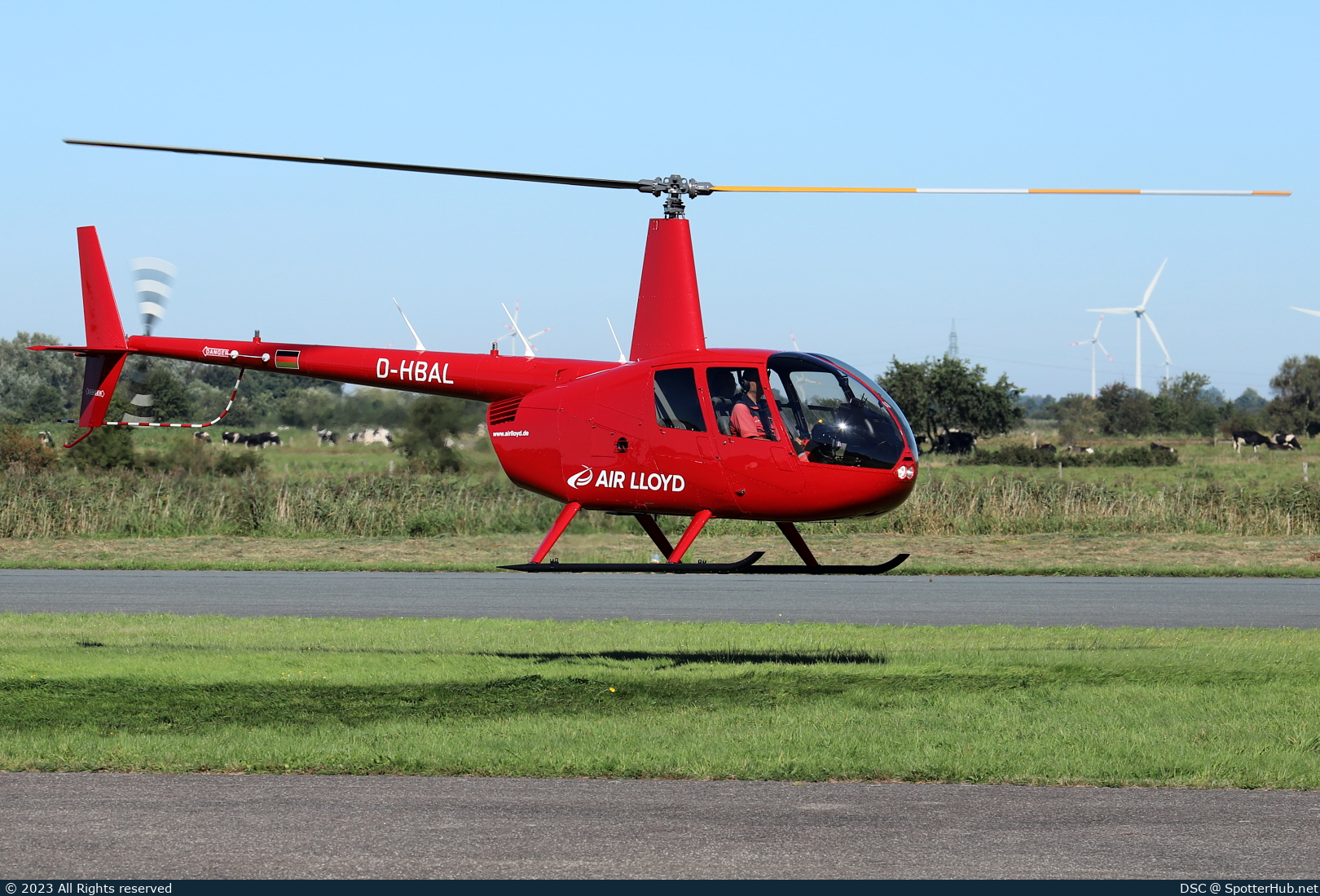 Photo of D-HBAL - Robinson R44 Raven operated by Air Lloyd