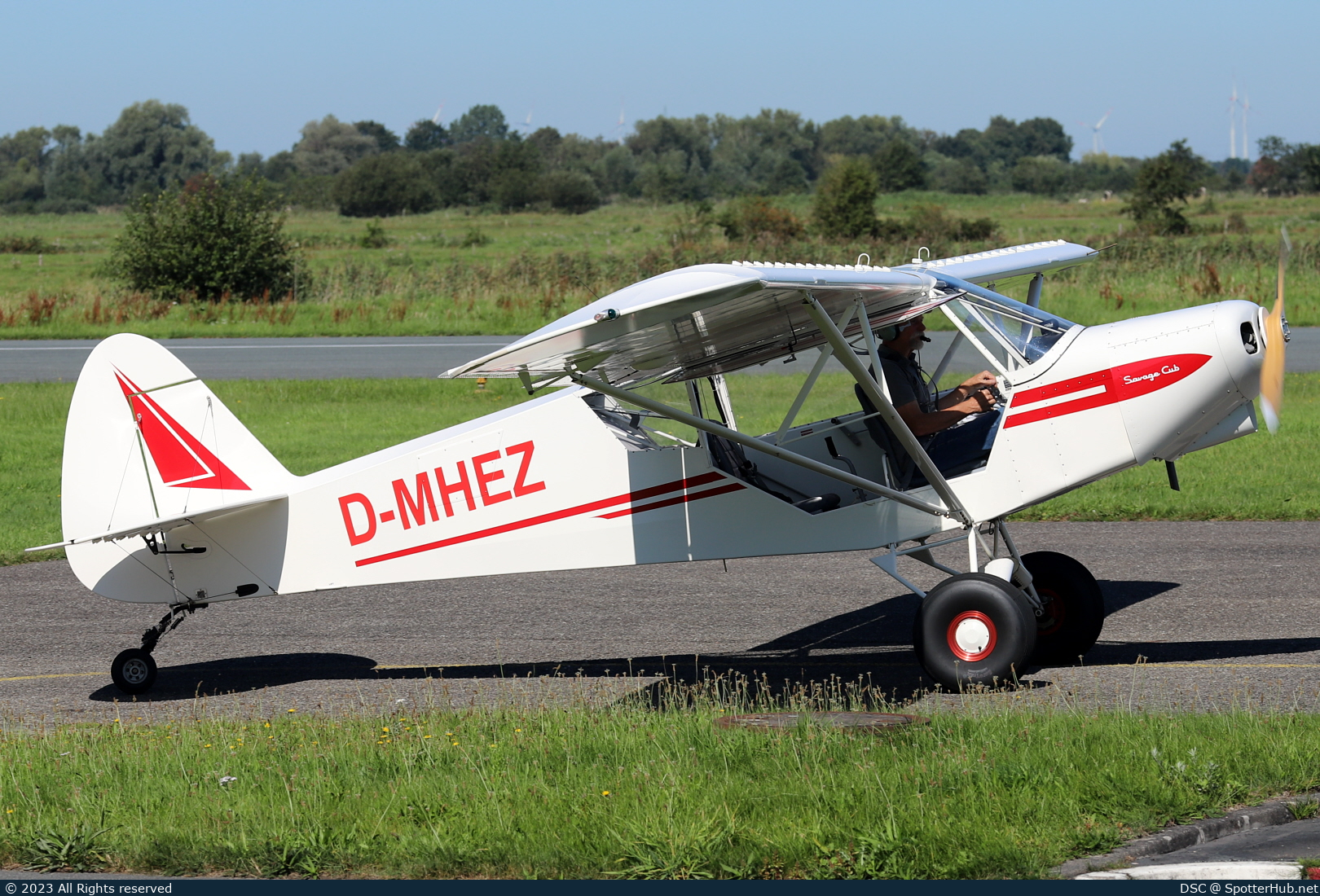 Photo of D-MHEZ - Zlin Savage Cub operated by Private