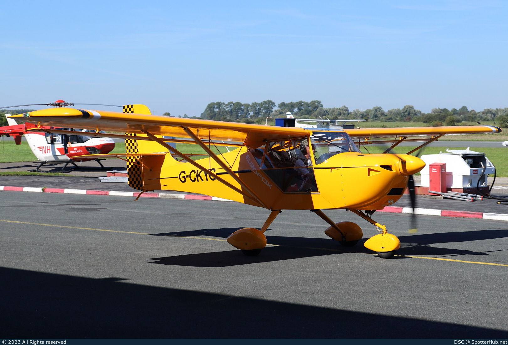 Photo of G-CKYG - Aeropro Eurofox 3K operated by Private