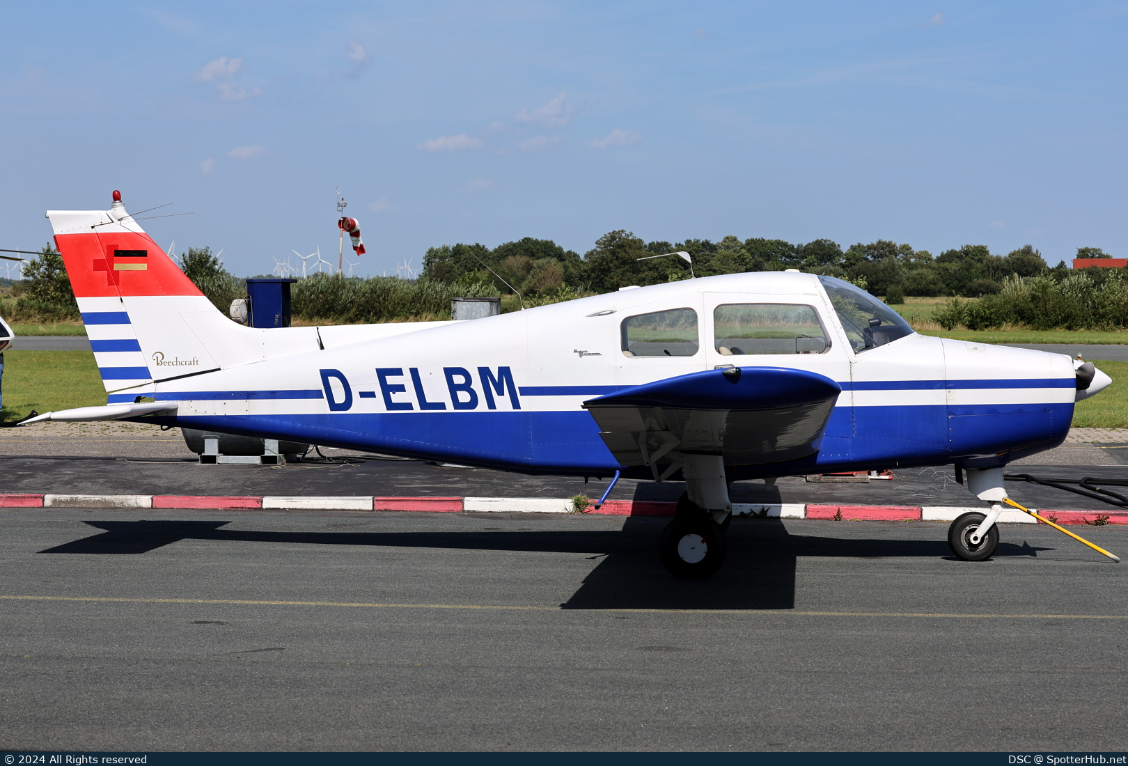 Photo of D-ELBM - Beechcraft A23-19 Musketeer Sport III operated by Private