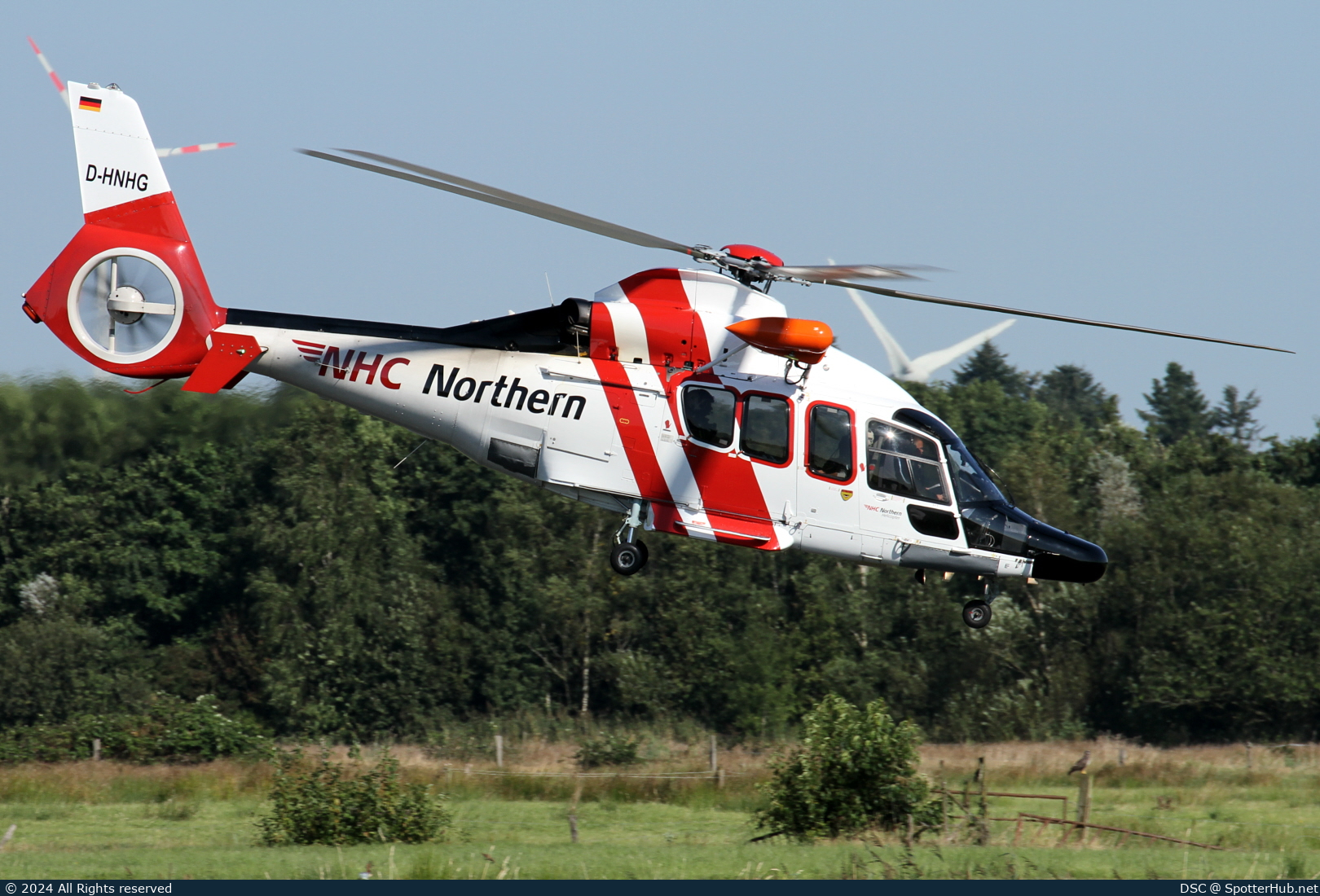 Photo of D-HNHG - Eurocopter EC155B1 Dauphin operated by Northern HeliCopter