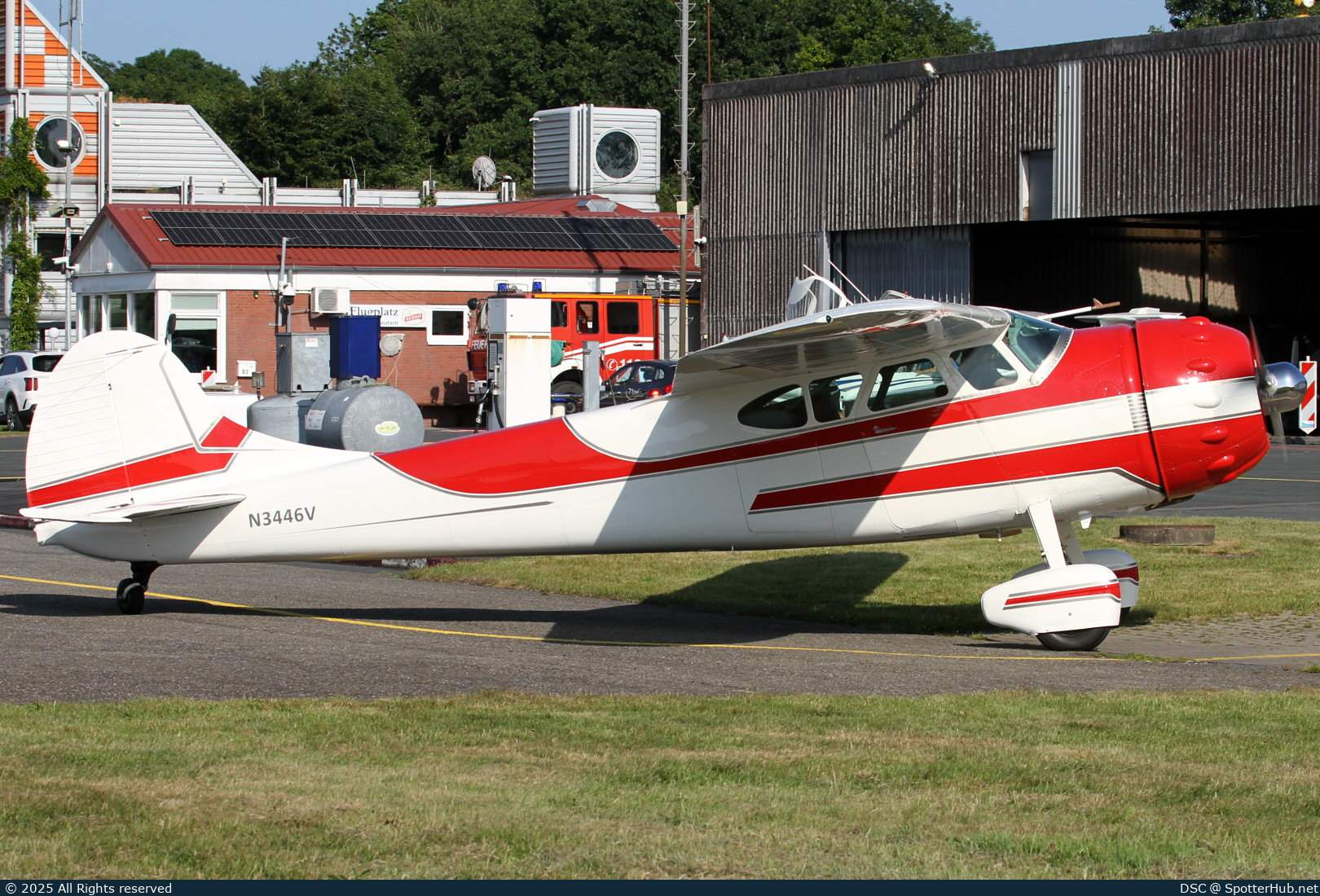 Photo of N3446V - Cessna 195A operated by Private