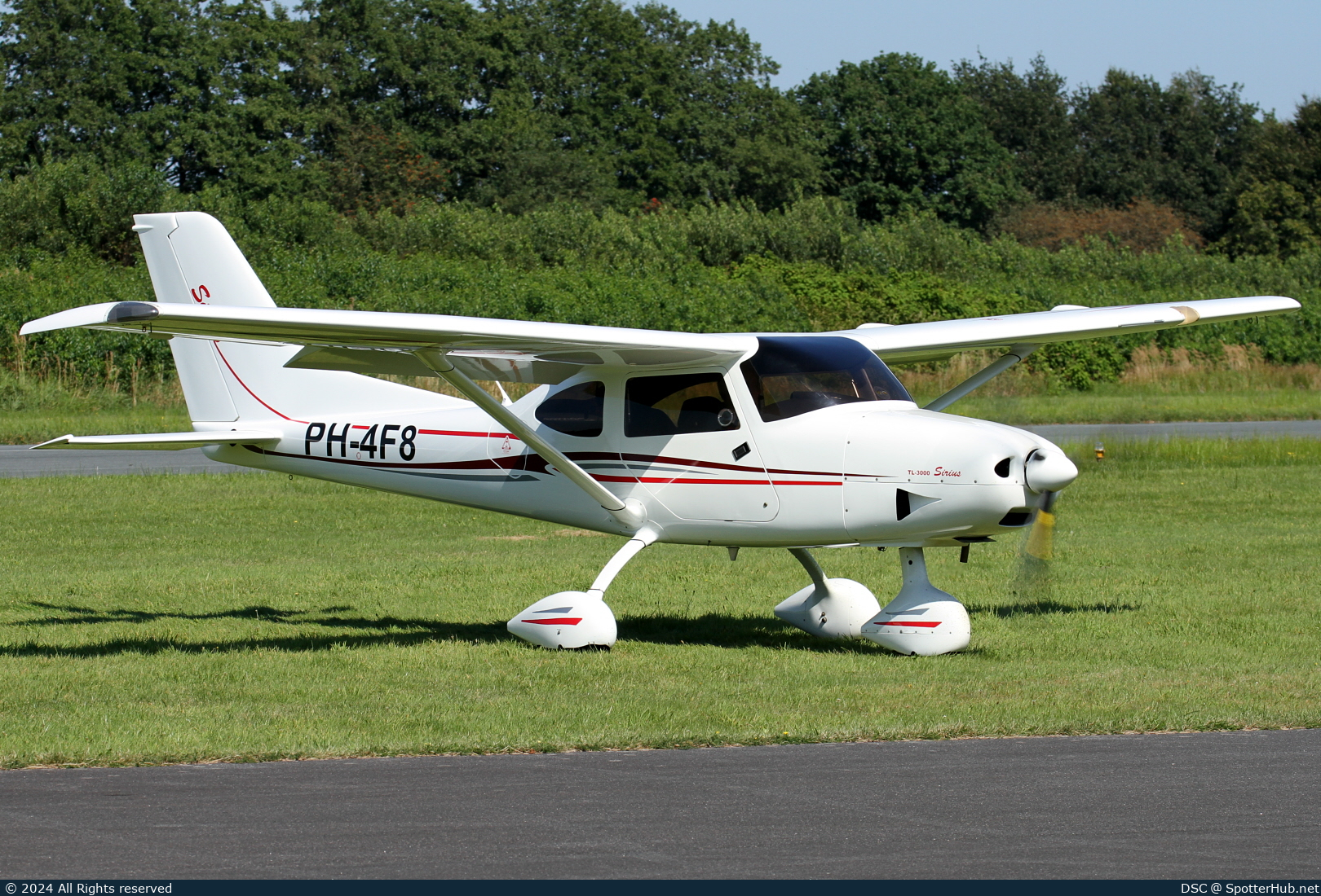 Photo of PH-4F8 - TL Ultralight TL-3000 Sirius operated by Private