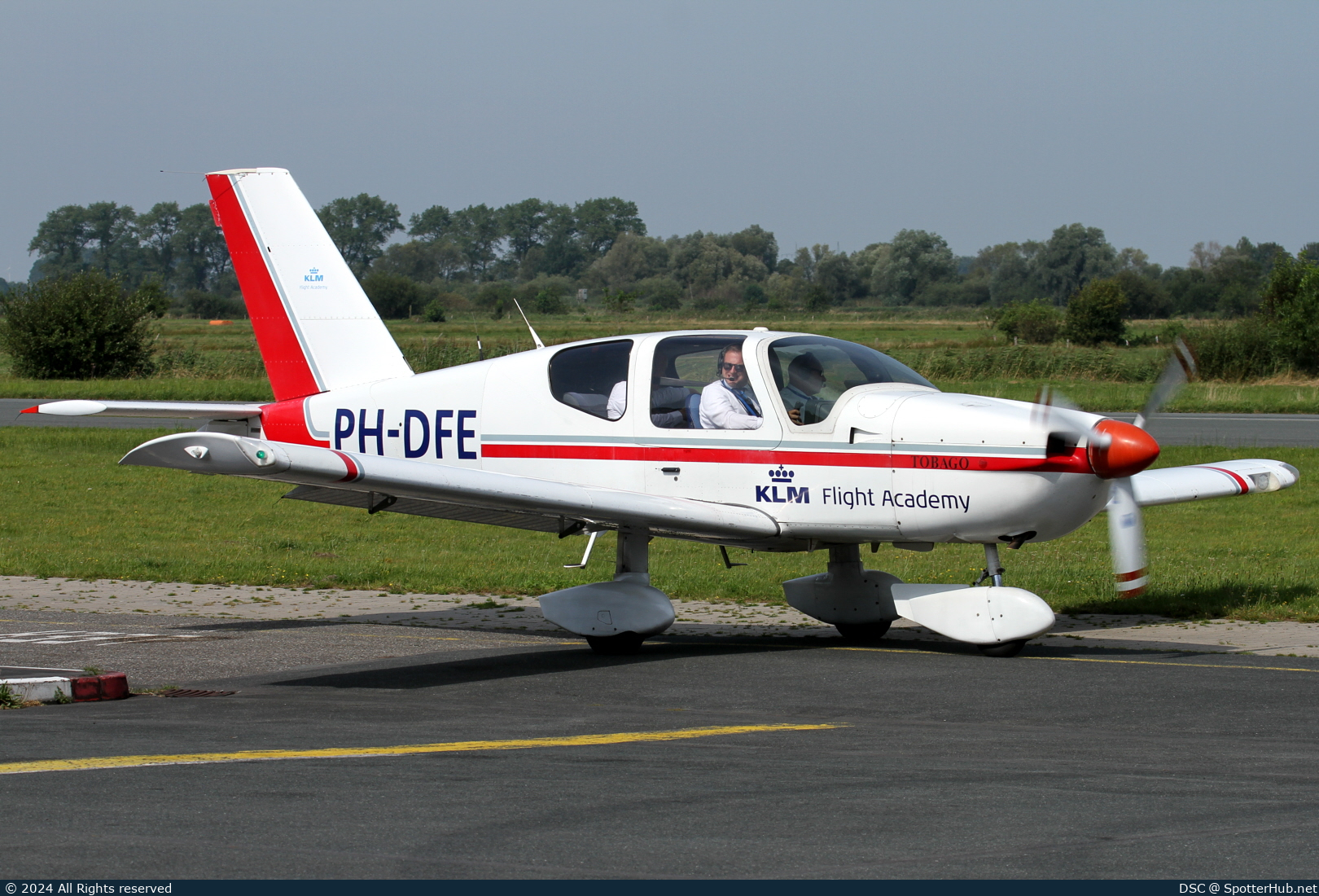 Photo of PH-DFE - SOCATA TB-10 Tobago operated by KLM Flight Academy