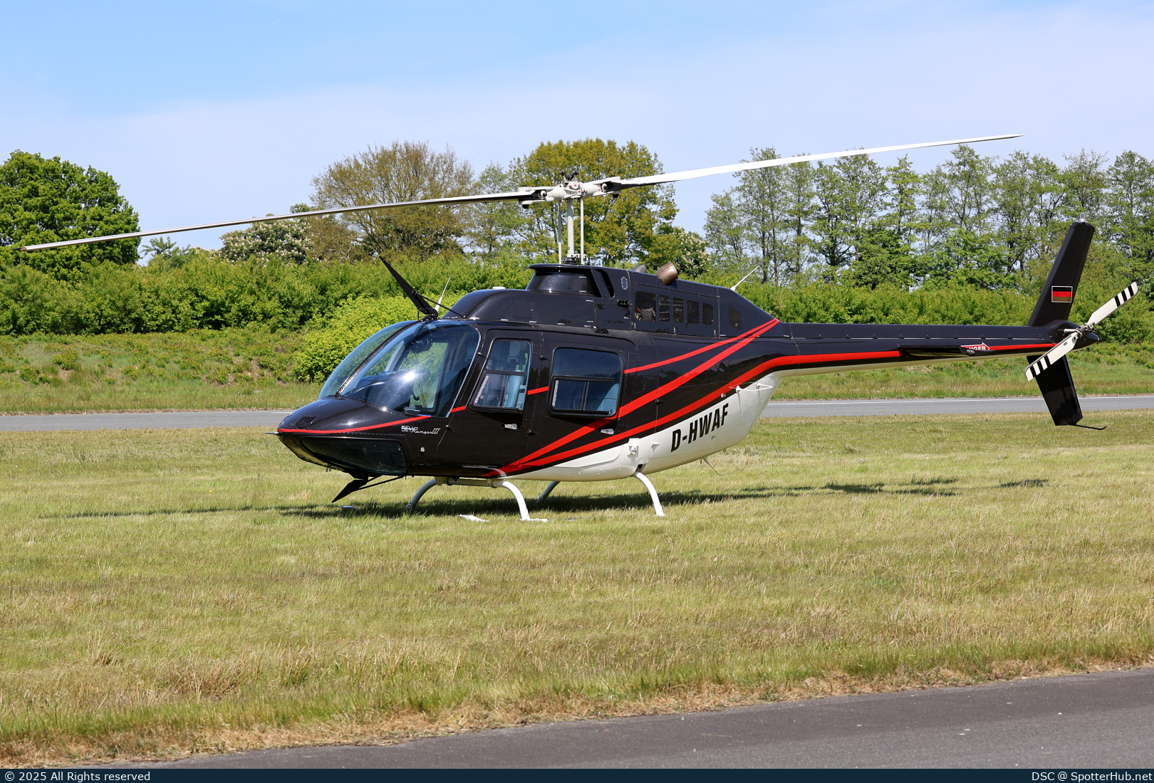 Photo of D-HWAF - Bell 206B JetRanger III operated by Private