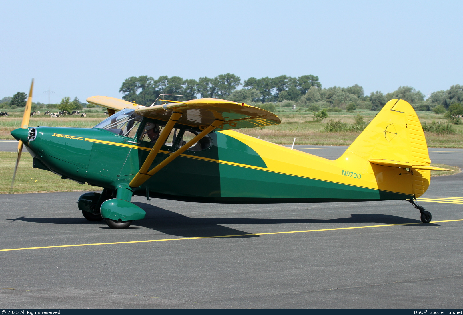 Photo of N970D - Stinson 108-2 Voyager operated by Private