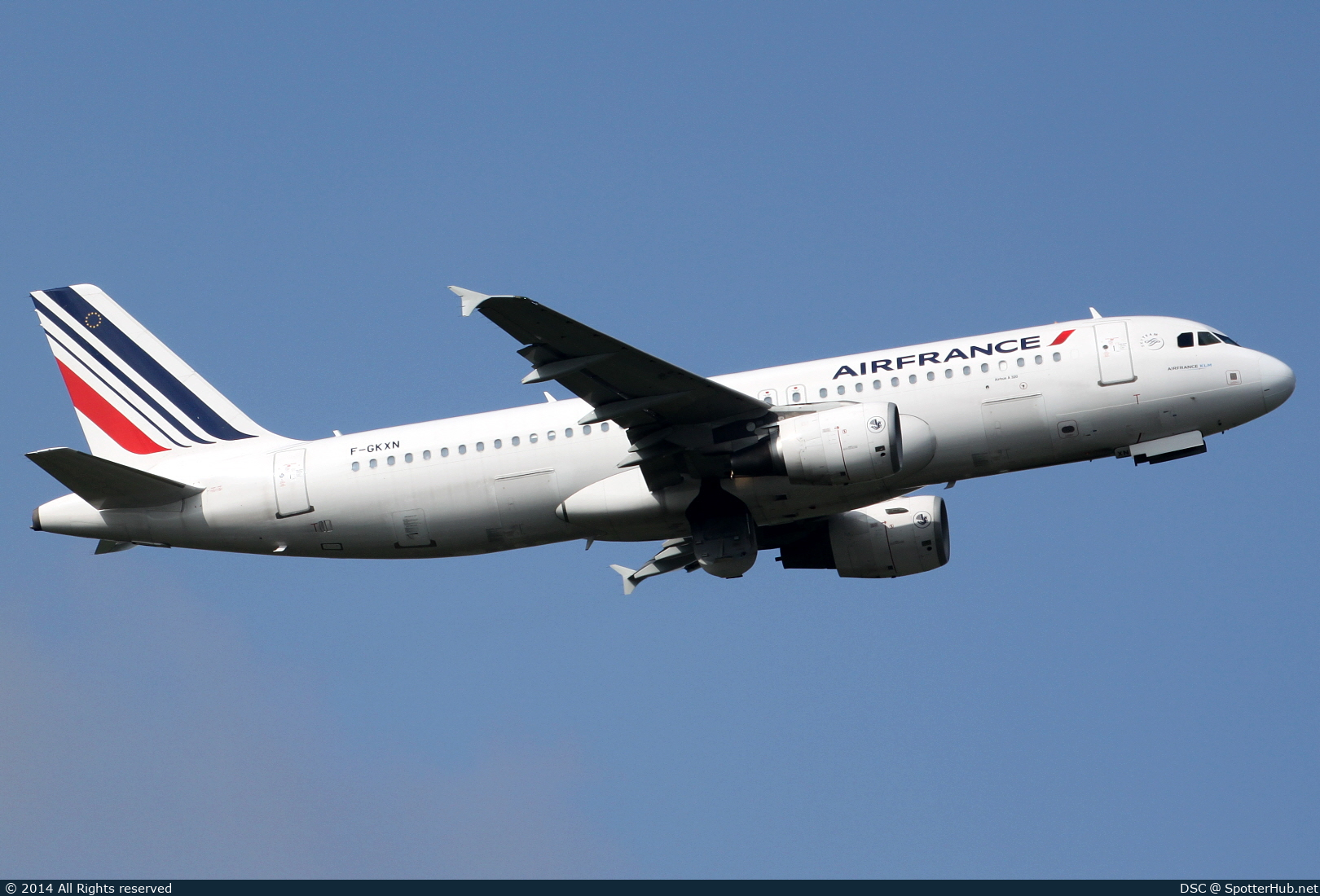 Photo of F-GKXN - Airbus A320-214 operated by Air France