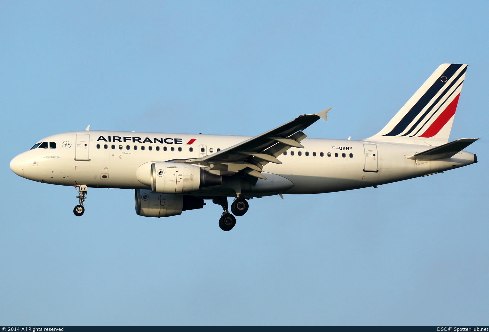 Photo of F-GRHY - Airbus A319-111 operated by Air France