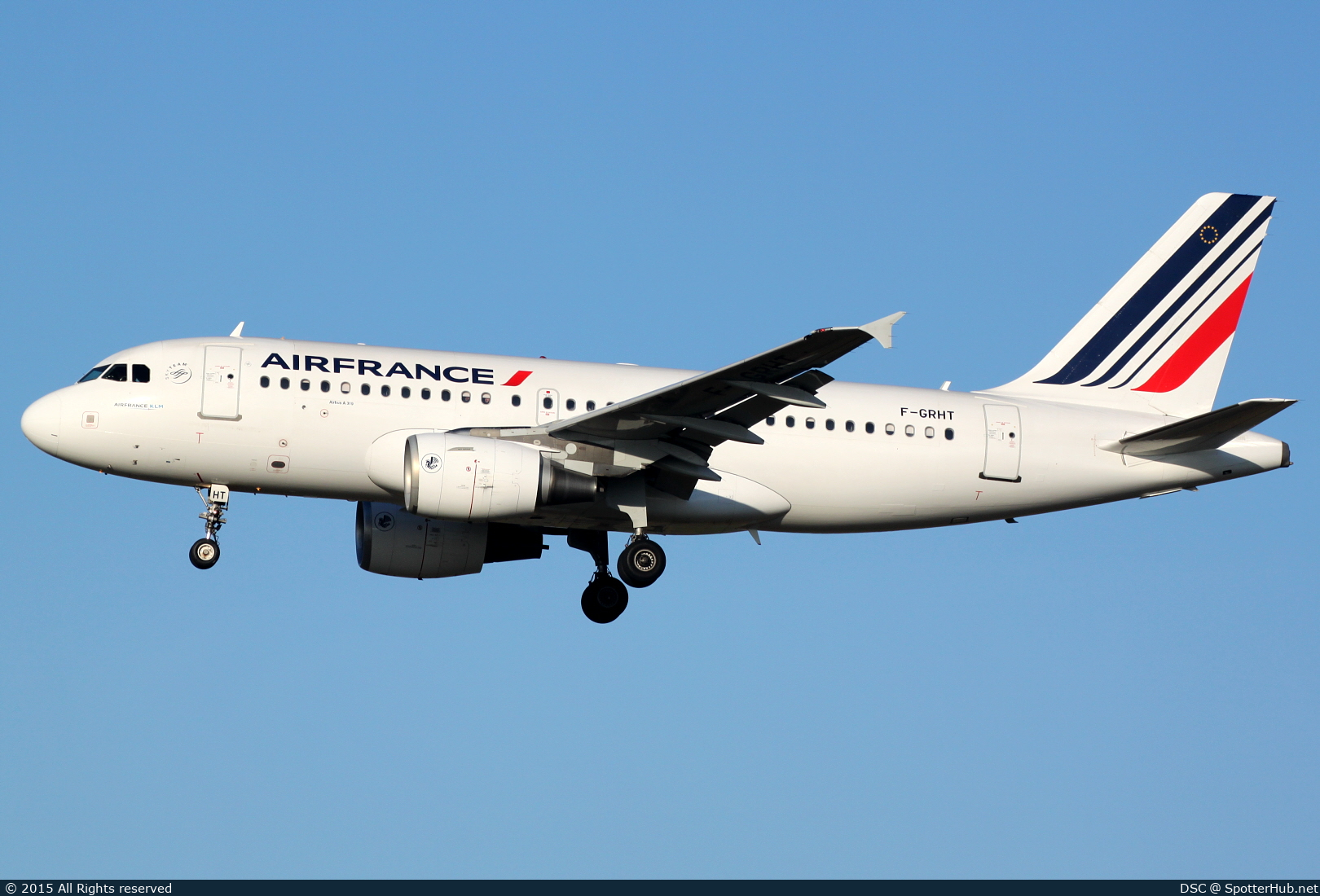 Photo of F-GRHT - Airbus A319-111 operated by Air France