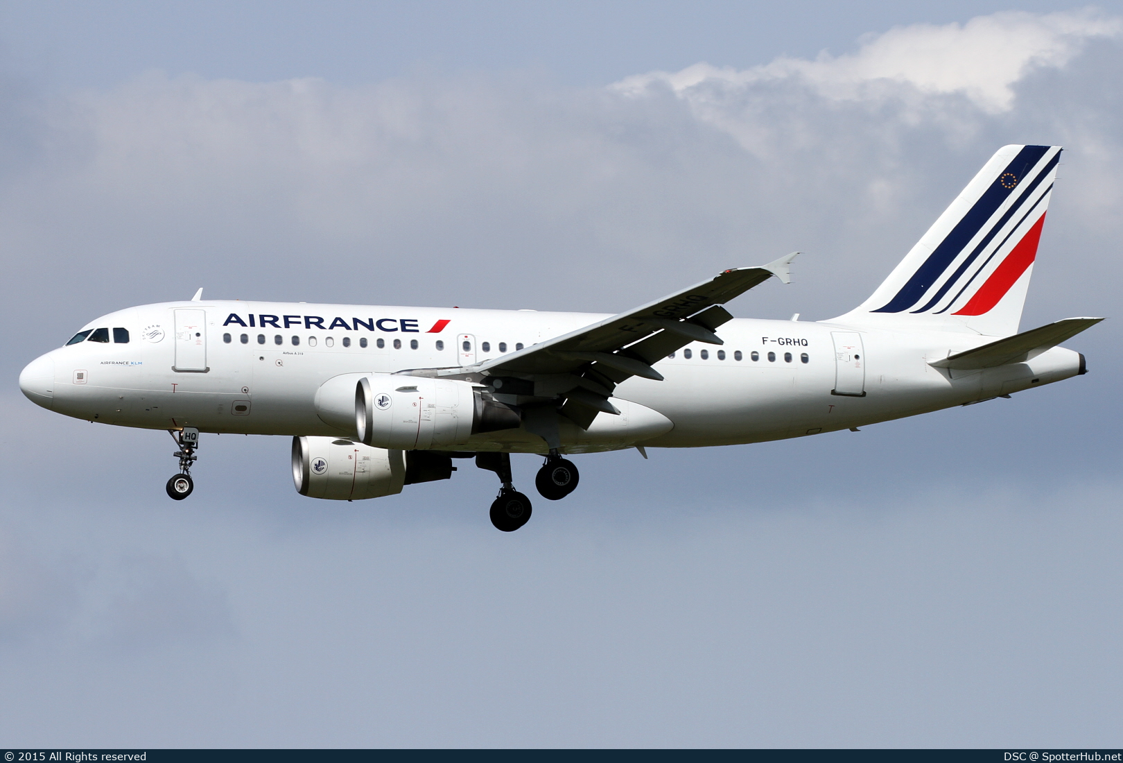 Photo of F-GRHQ - Airbus A319-111 operated by Air France