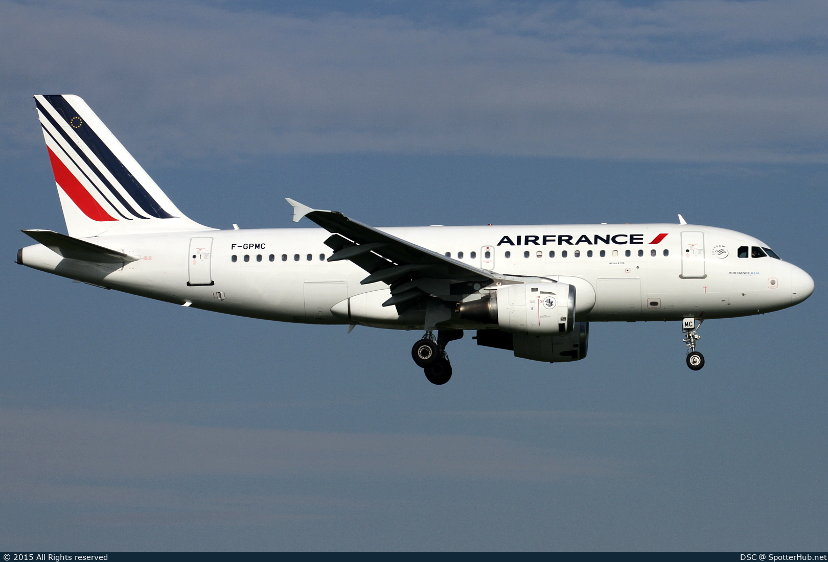 Photo of F-GPMC - Airbus A319-113 operated by Air France
