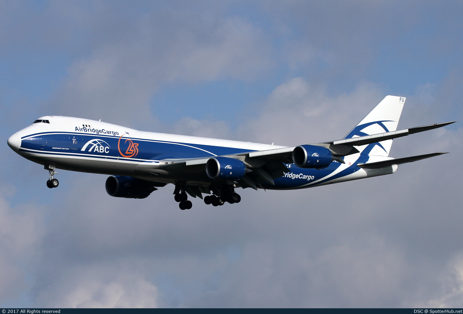 Photo of VQ-BFU - Boeing 747-83QF operated by AirBridgeCargo Airlines