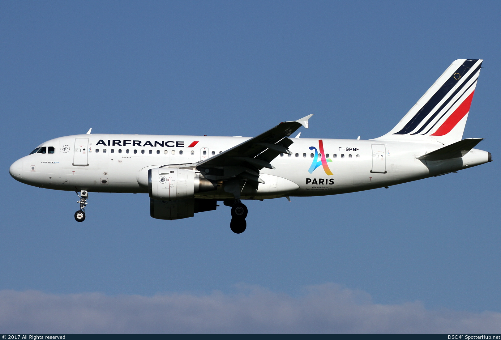 Photo of F-GPMF - Airbus A319-113 operated by Air France