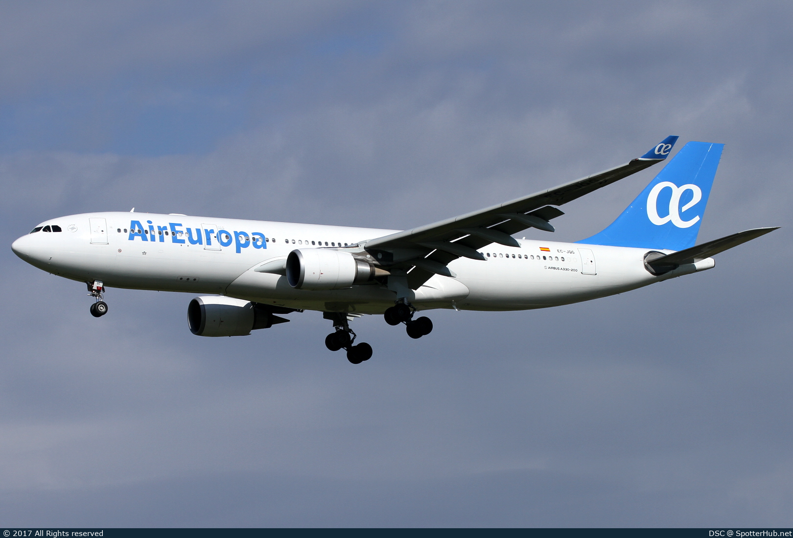 Photo of EC-JQG - Airbus A330-202 operated by Air Europa