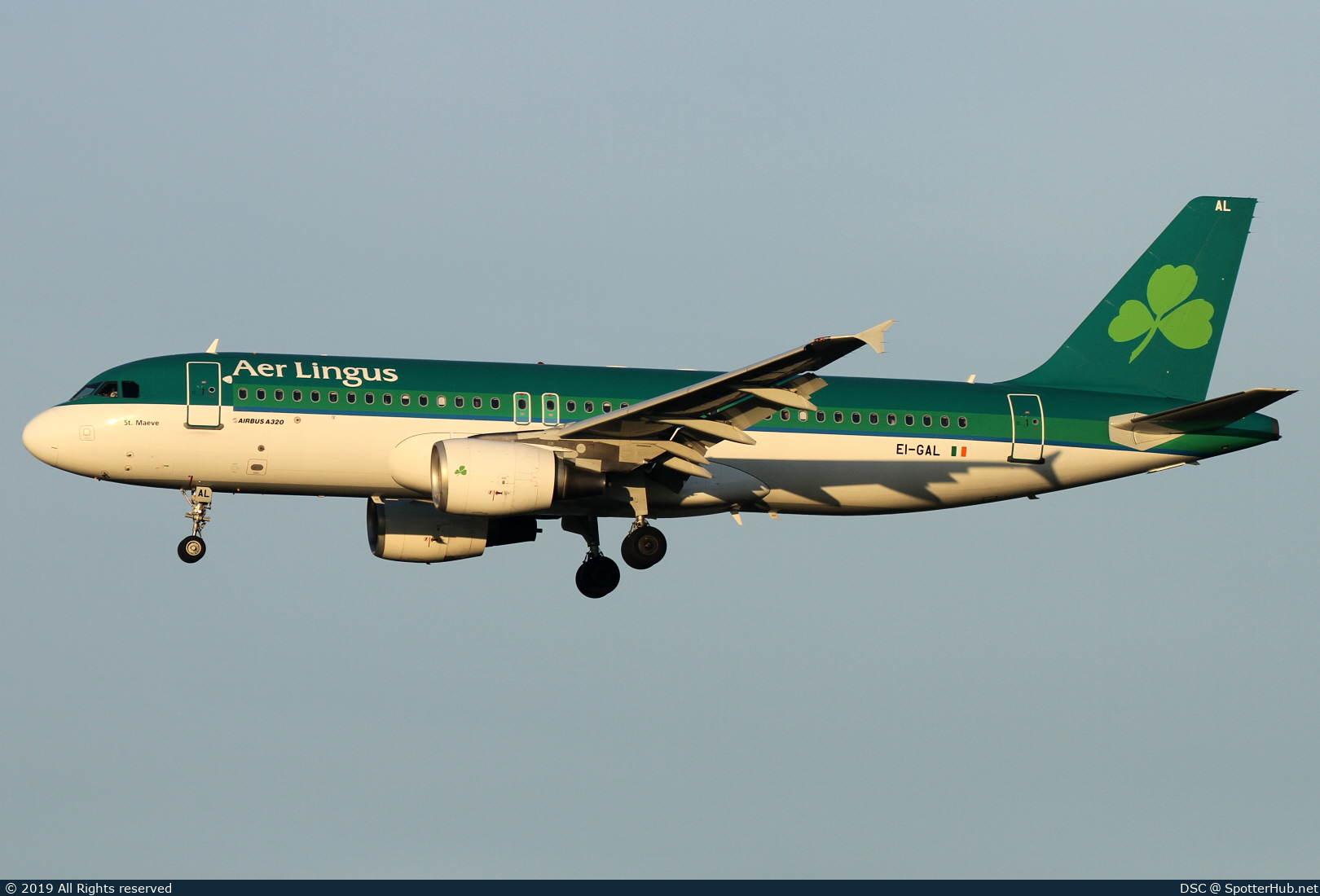 Photo of EI-GAL - Airbus A320-214 operated by Aer Lingus