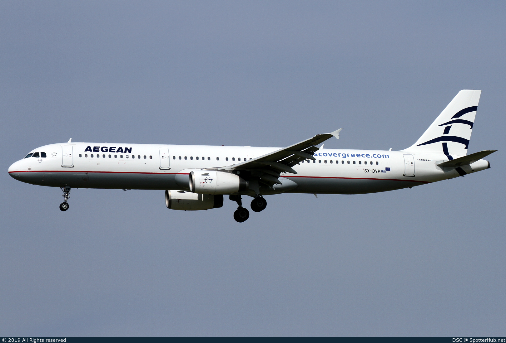 Photo of SX-DVP - Airbus A321-231 operated by Aegean Airlines