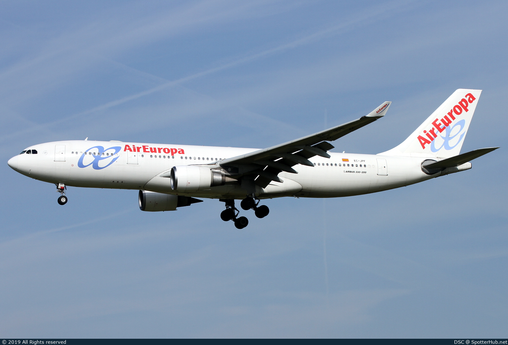 Photo of EC-JPF - Airbus A330-202 operated by Air Europa