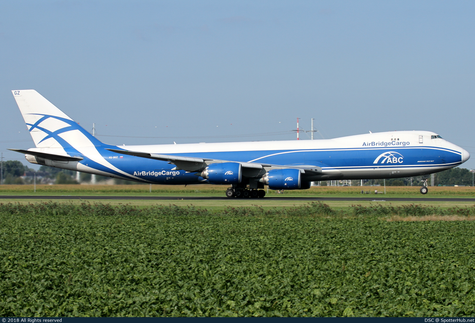 Photo of VQ-BGZ - Boeing 747-8HVF operated by AirBridgeCargo Airlines