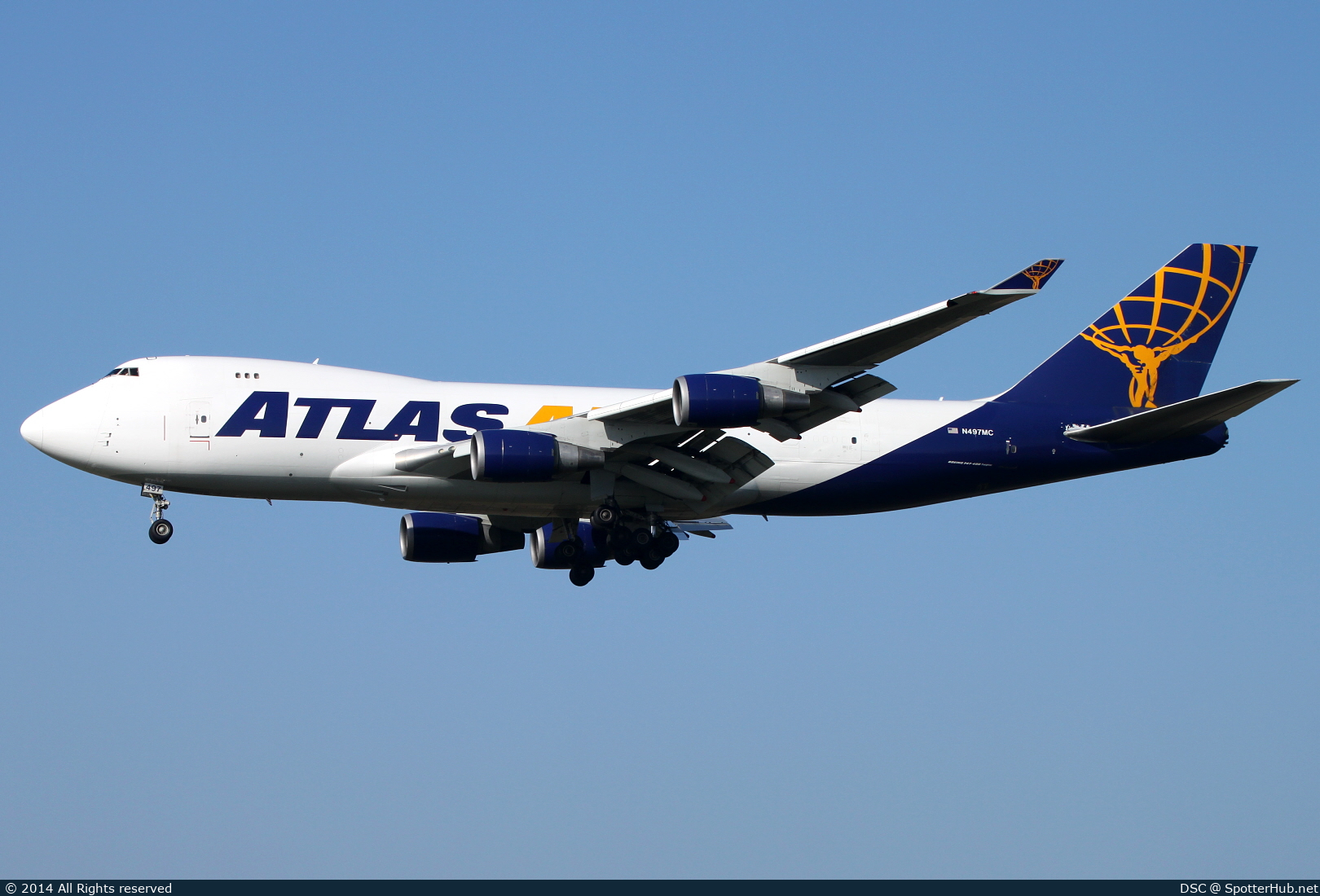 Photo of N497MC - Boeing 747-47UF operated by Atlas Air