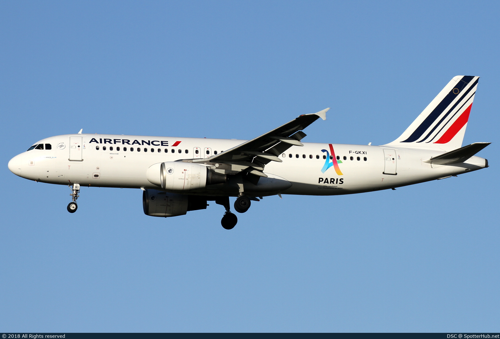 Photo of F-GKXI - Airbus A320-214 operated by Air France