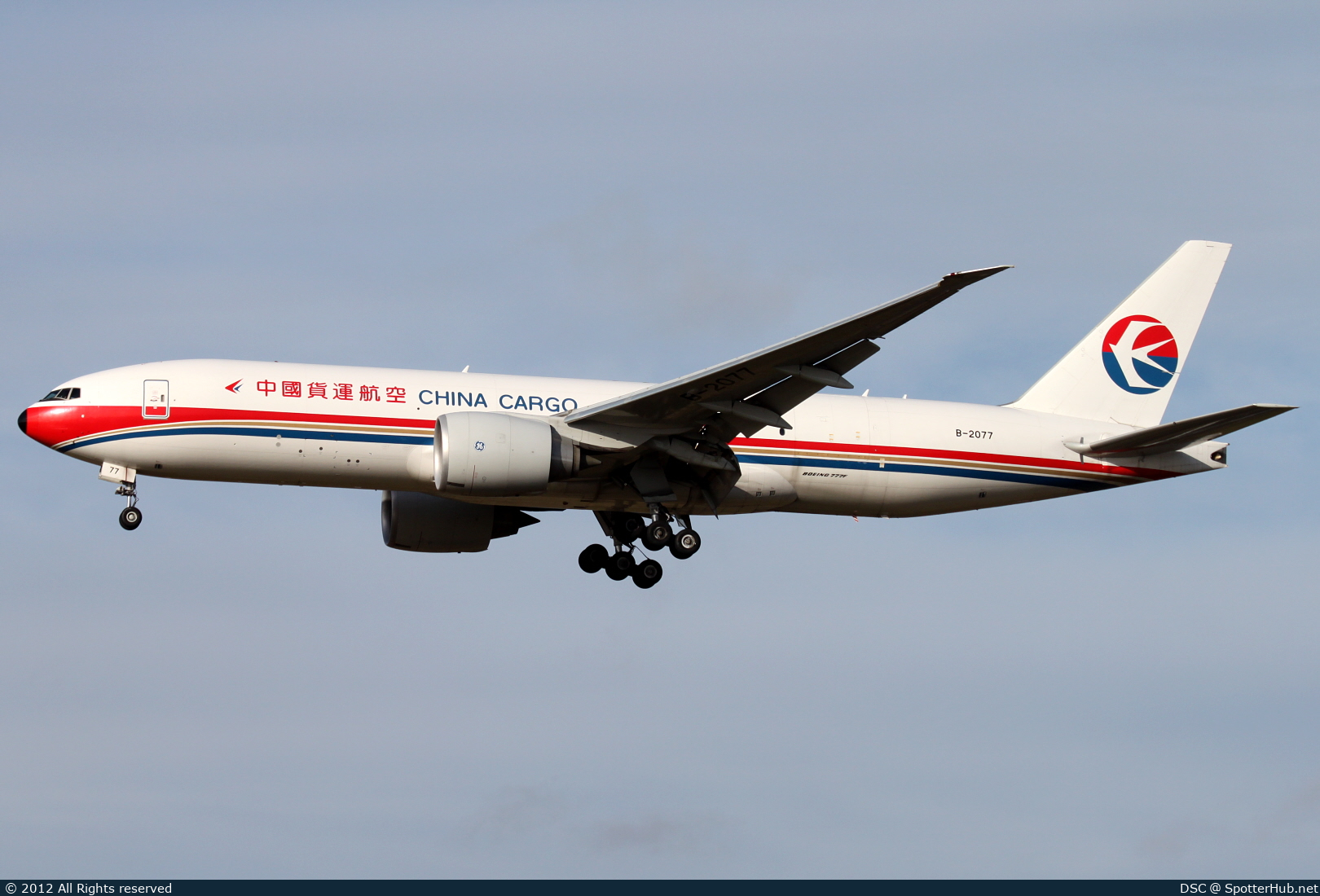 Photo of B-2077 - Boeing 777-F6N operated by China Cargo Airlines