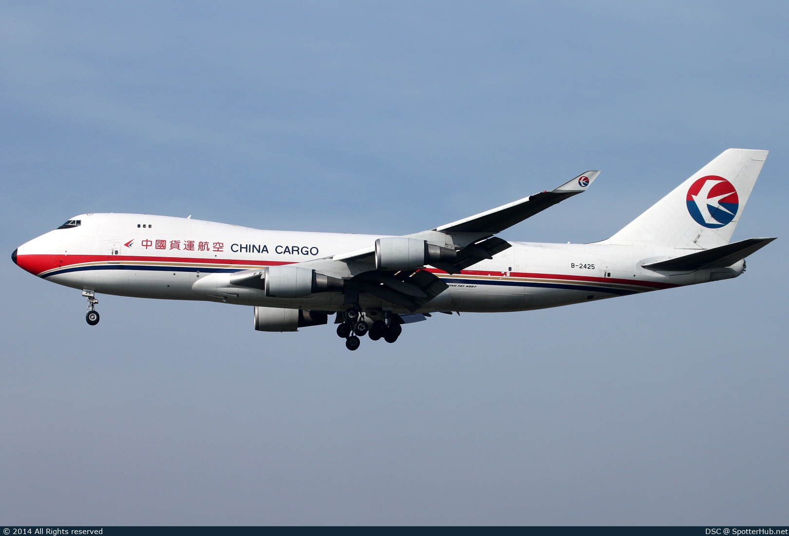 Photo of B-2425 - Boeing 747-40BF(ER) operated by China Cargo Airlines
