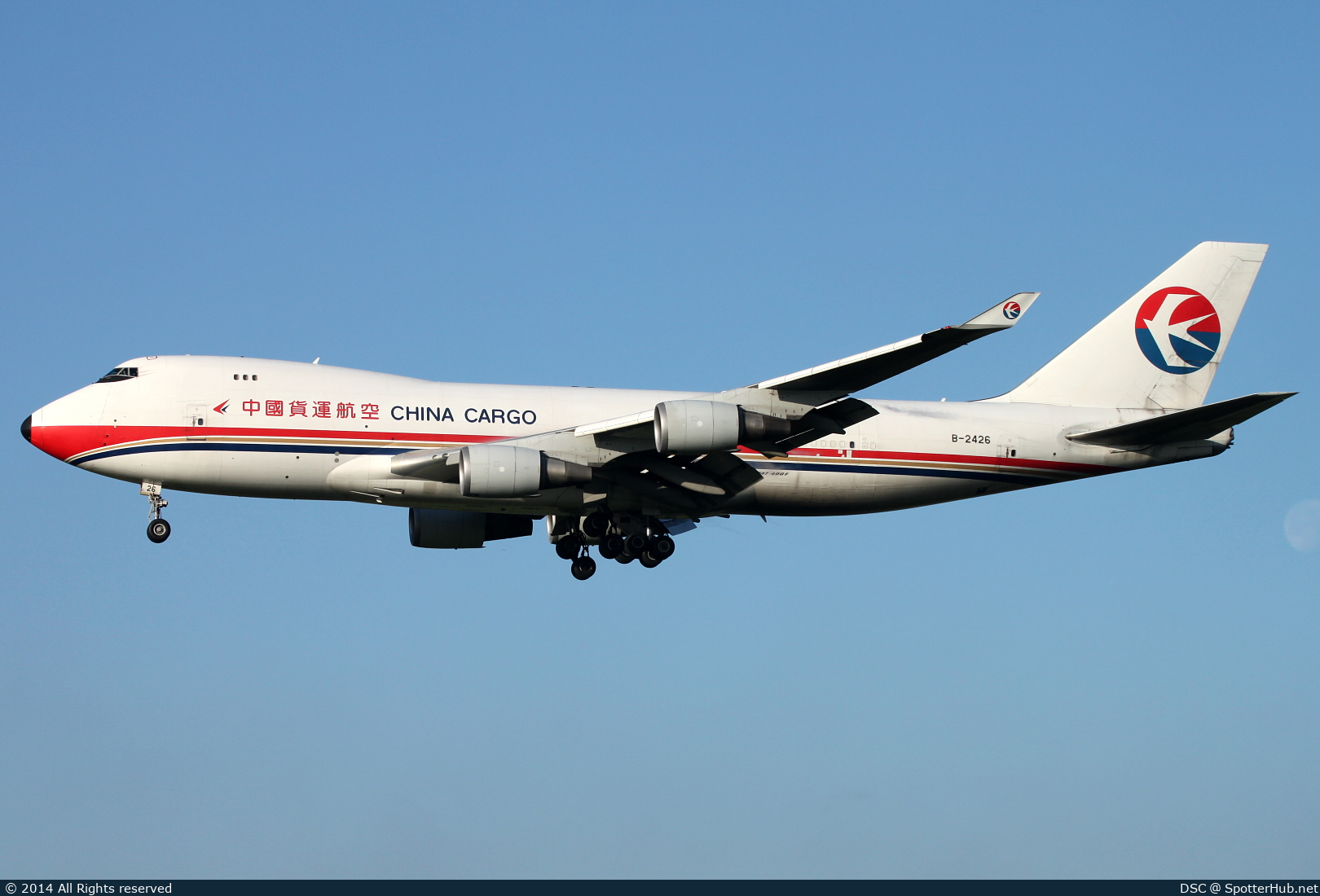 Photo of B-2426 - Boeing 747-40BF(ER) operated by China Cargo Airlines