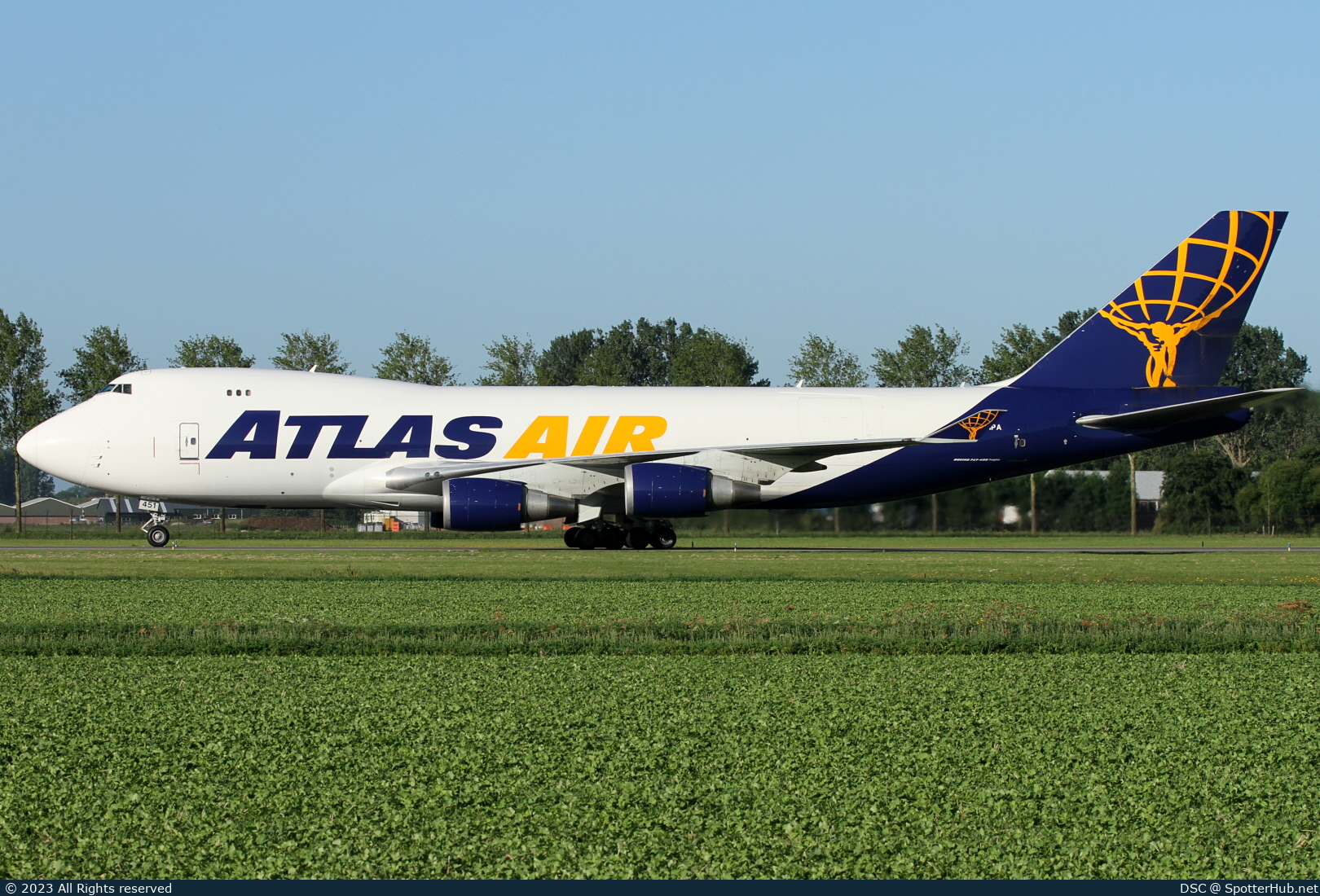 Photo of N451PA - Boeing 747-46NF operated by Atlas Air