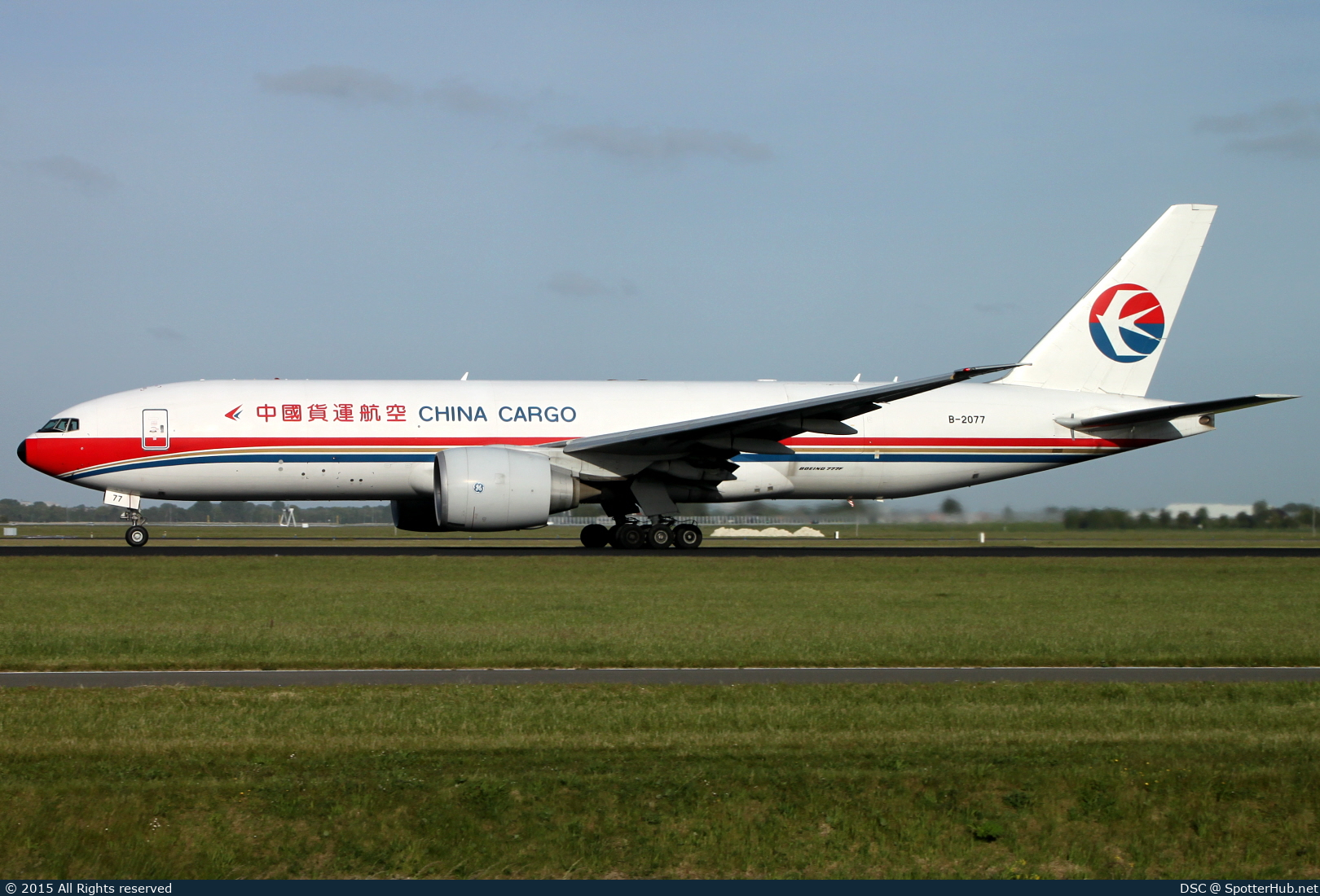 Photo of B-2077 - Boeing 777-F6N operated by China Cargo Airlines