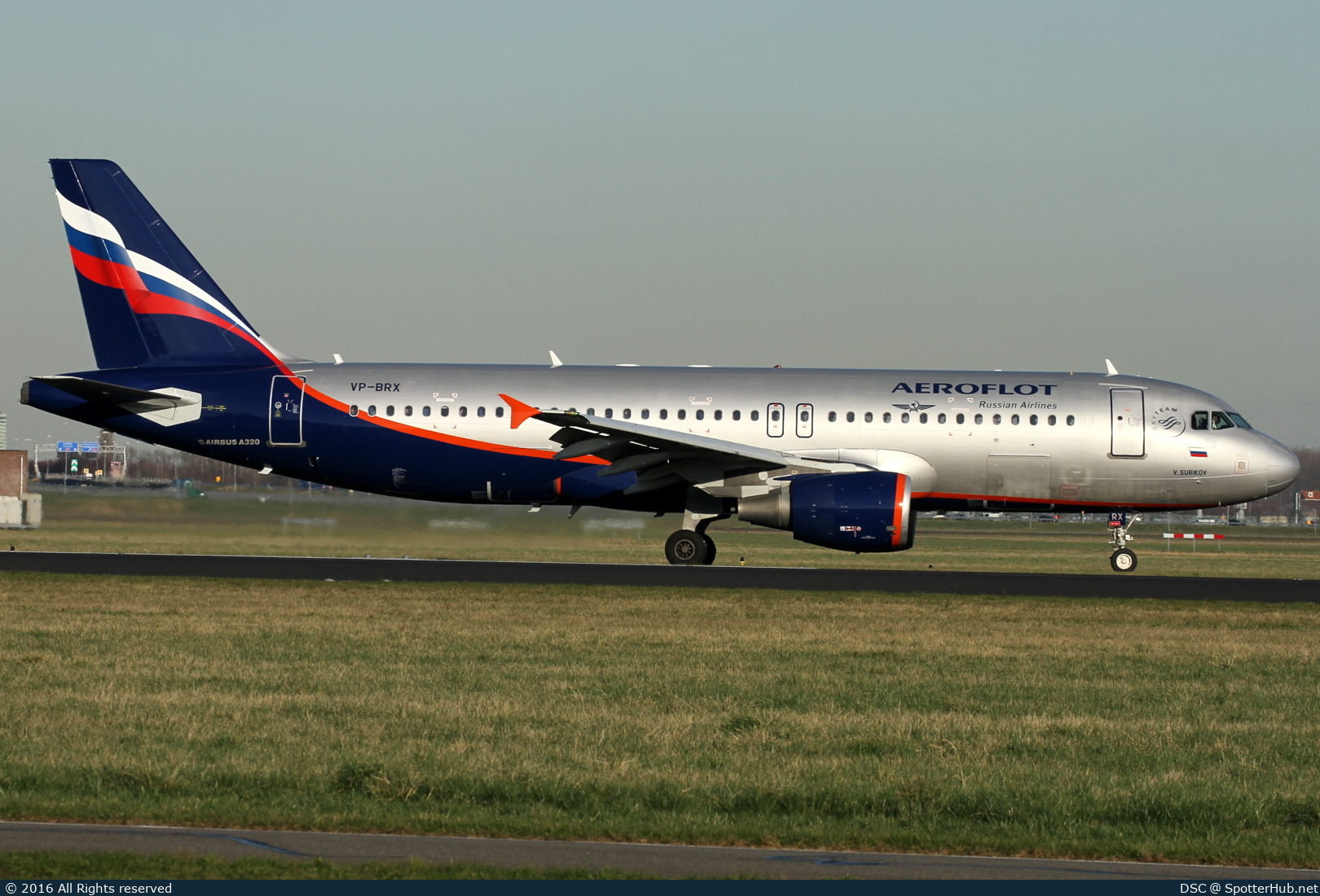 Photo of VP-BRX - Airbus A320-214 operated by Aeroflot