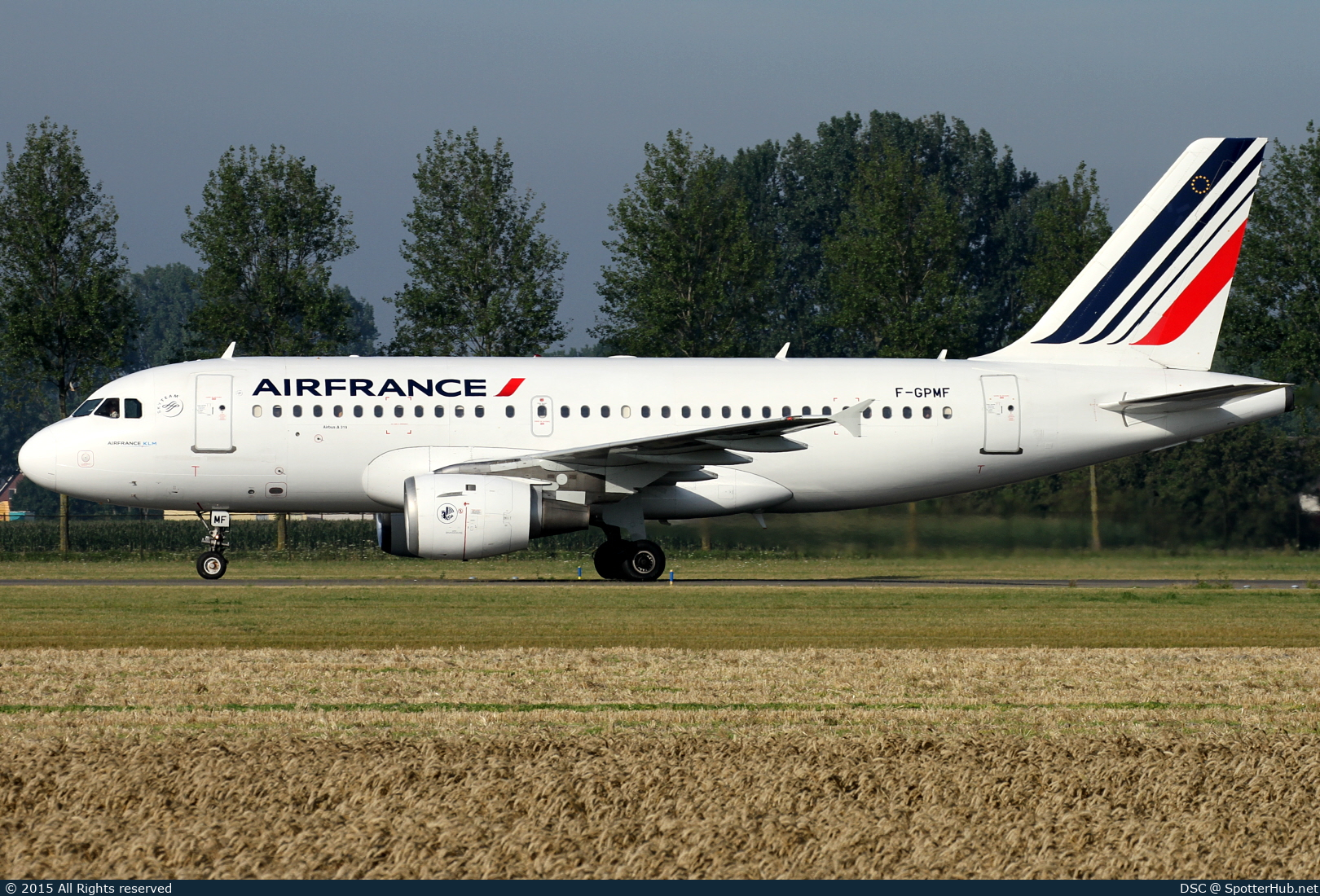 Photo of F-GPMF - Airbus A319-113 operated by Air France