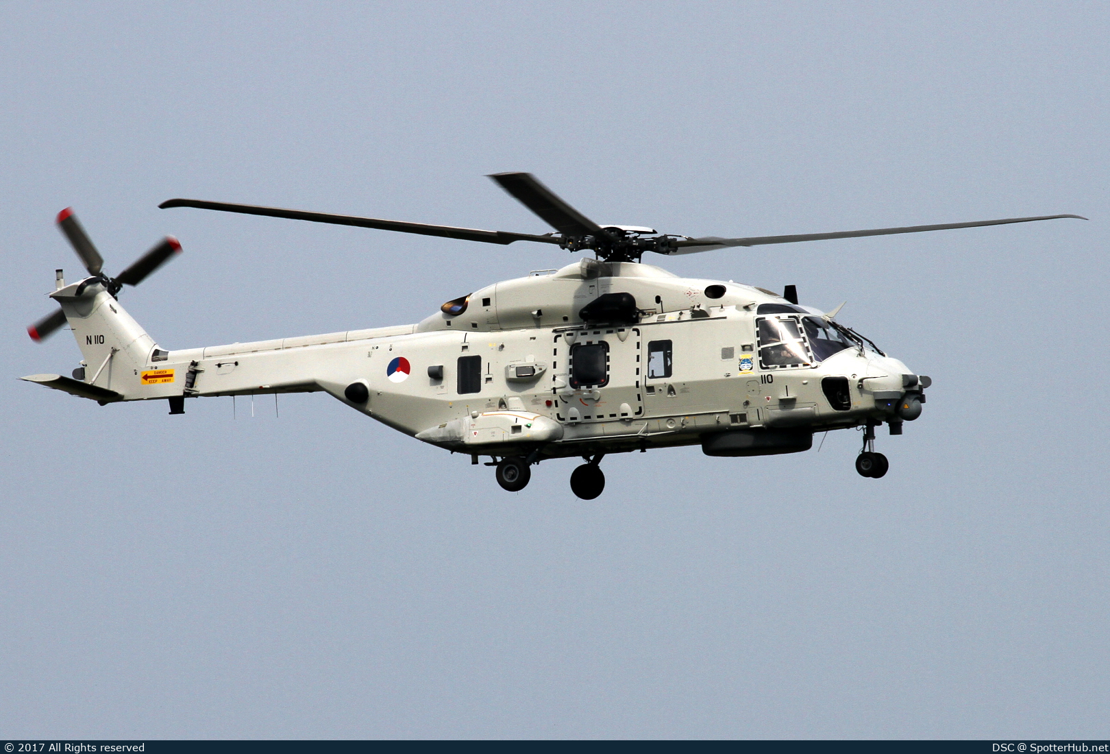 Photo of N-110 - NHIndustries NH90 NFH Silverback operated by Royal Netherlands Navy