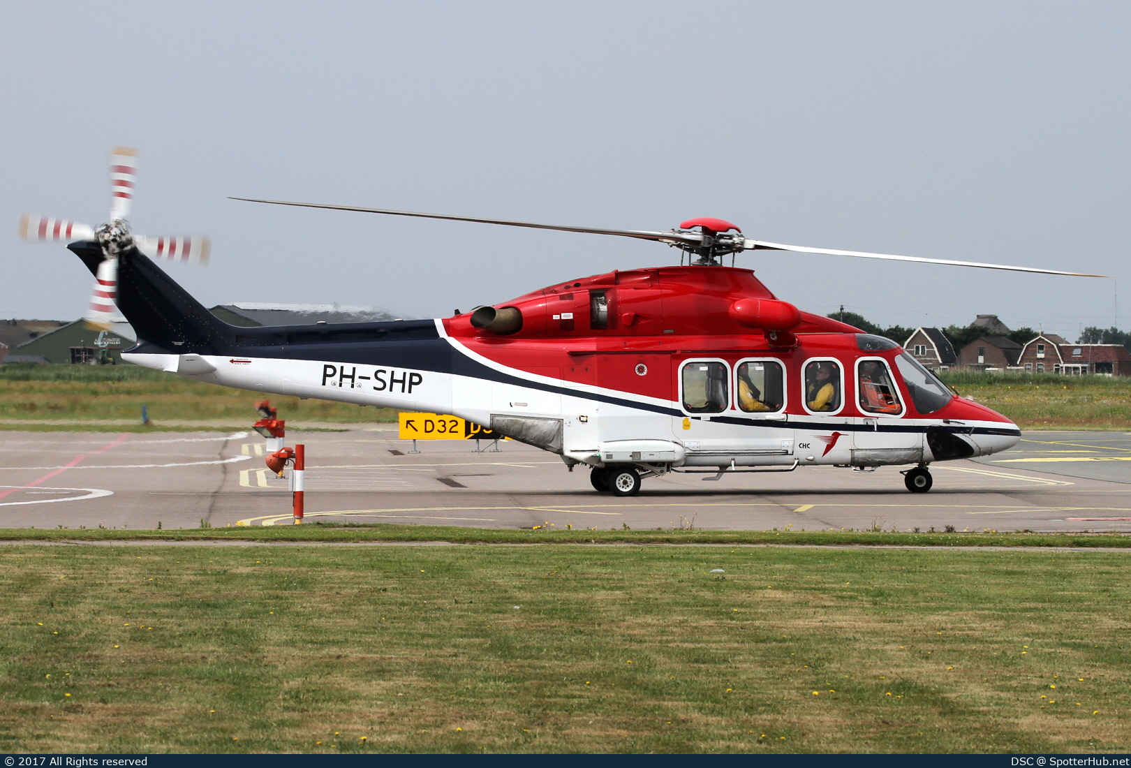 Photo of PH-SHP - AgustaWestland AW139 operated by CHC Helicopter Netherlands