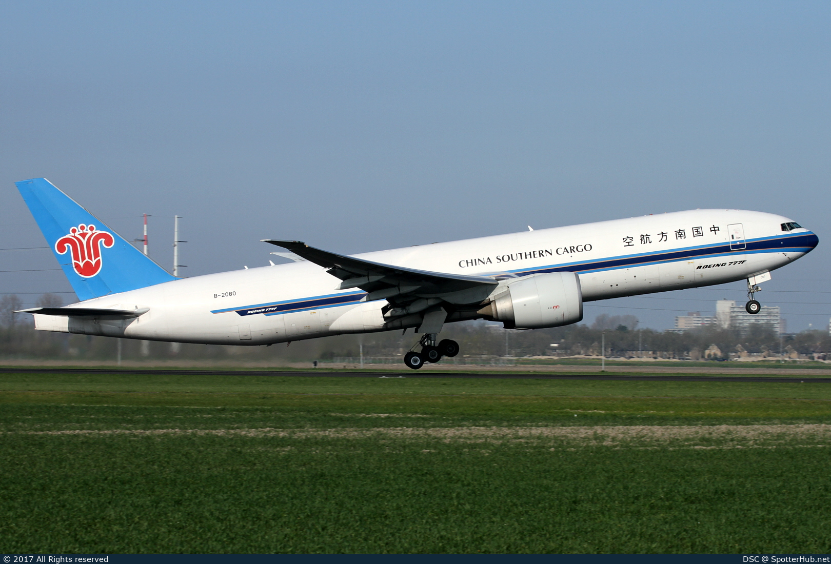 Photo of B-2080 - Boeing 777-F1B operated by China Southern Cargo
