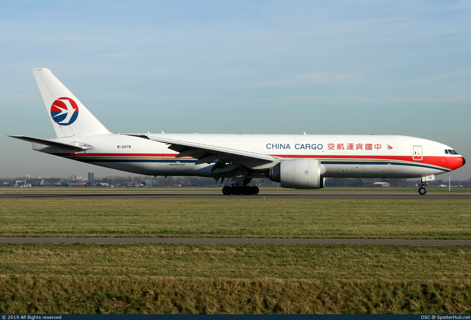 Photo of B-2078 - Boeing 777-F6N operated by China Cargo Airlines