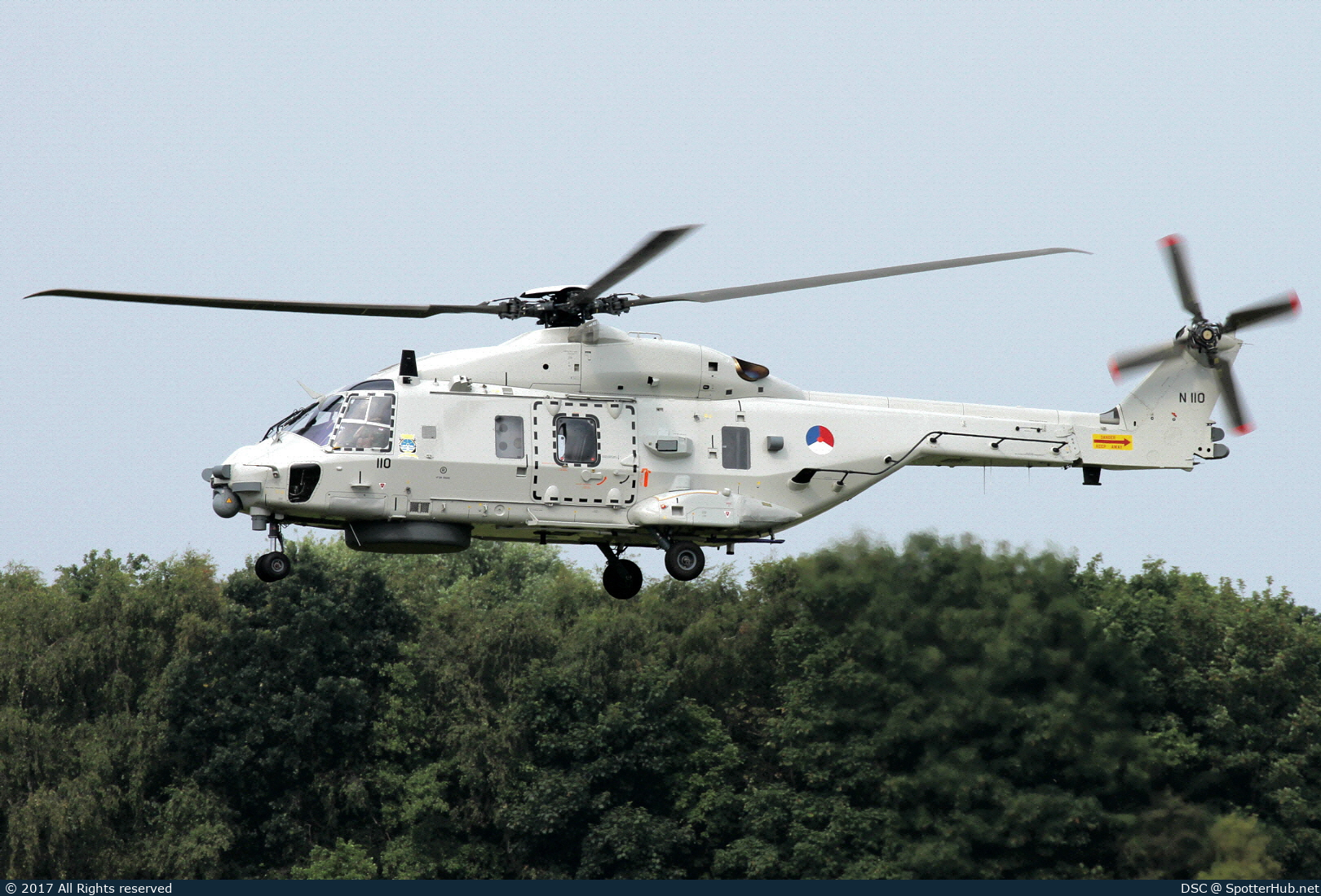 Photo of N-110 - NHIndustries NH90 NFH Silverback operated by Royal Netherlands Navy