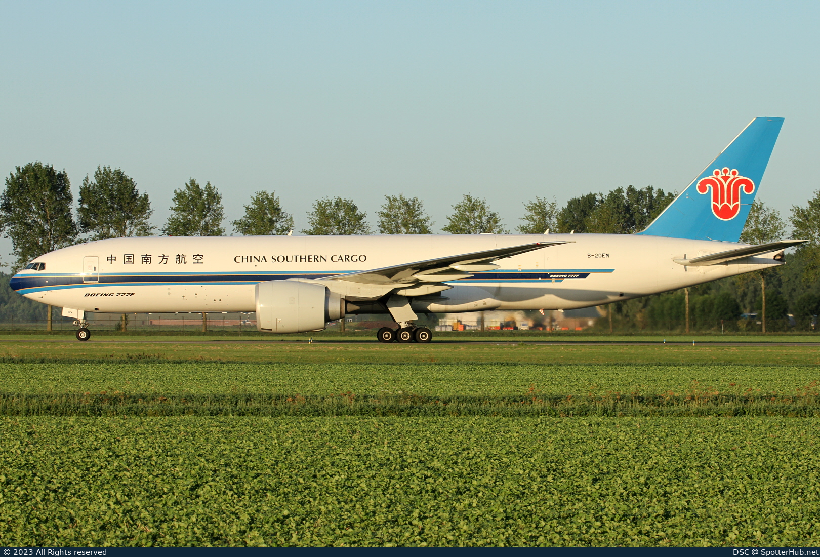 Photo of B-20EM - Boeing 777-F1B operated by China Southern Cargo
