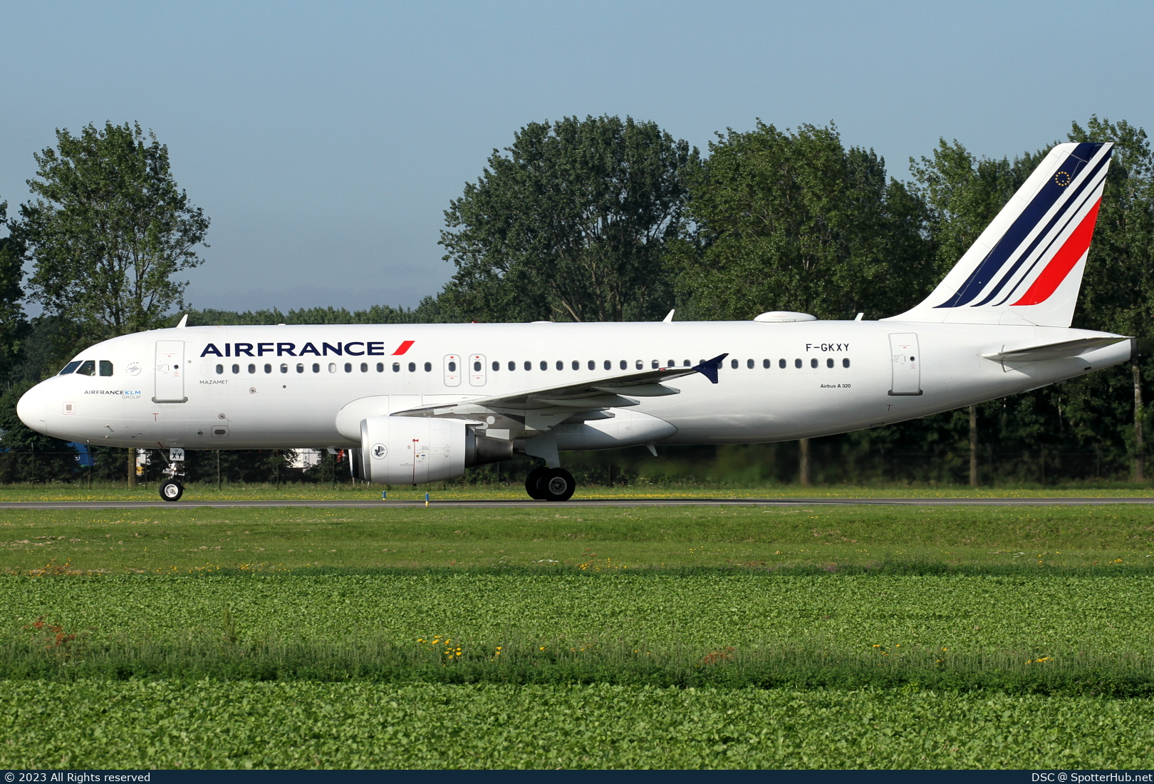Photo of F-GKXY - Airbus A320-214 operated by Air France
