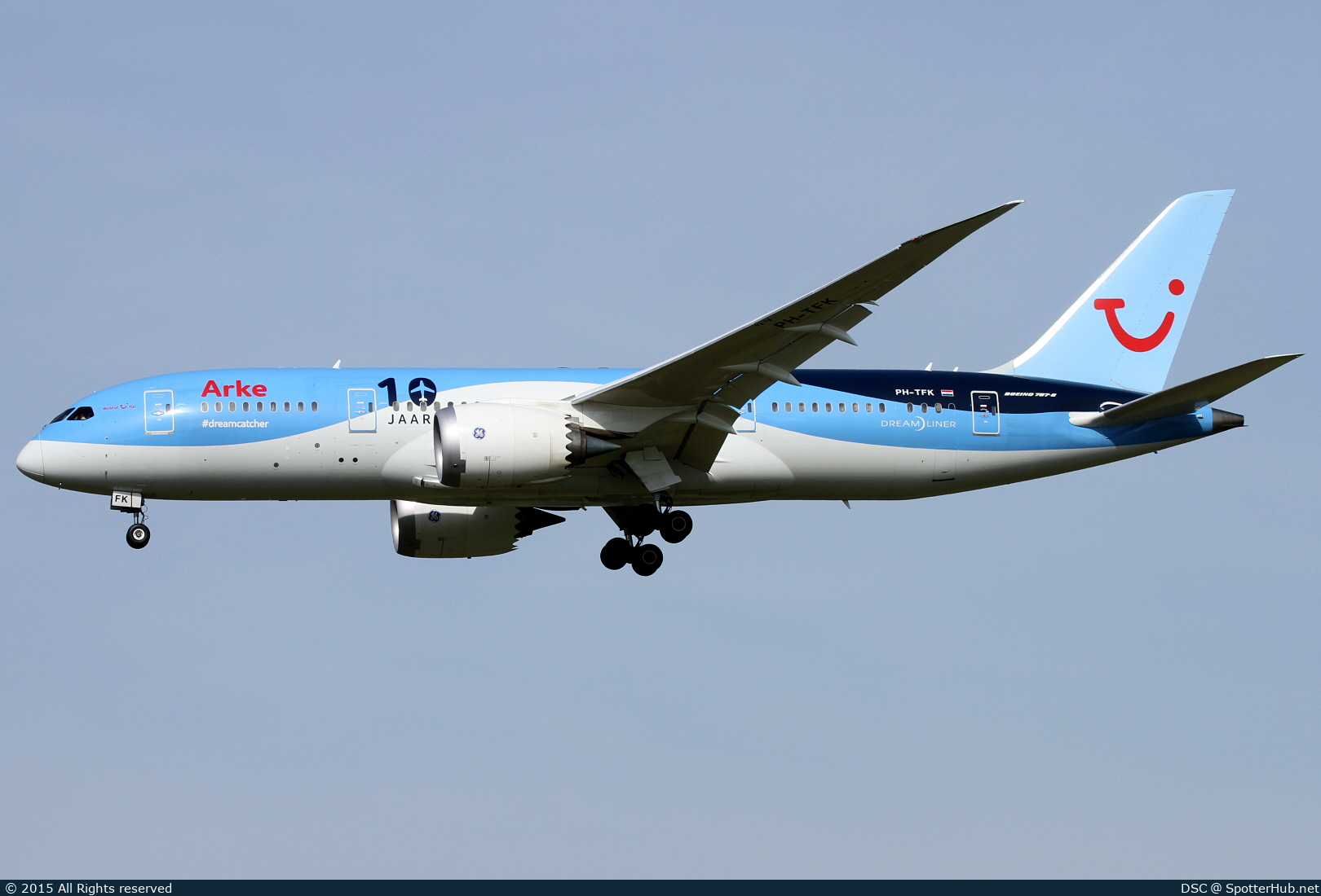 Photo of PH-TFK - Boeing 787-8 Dreamliner operated by Arke